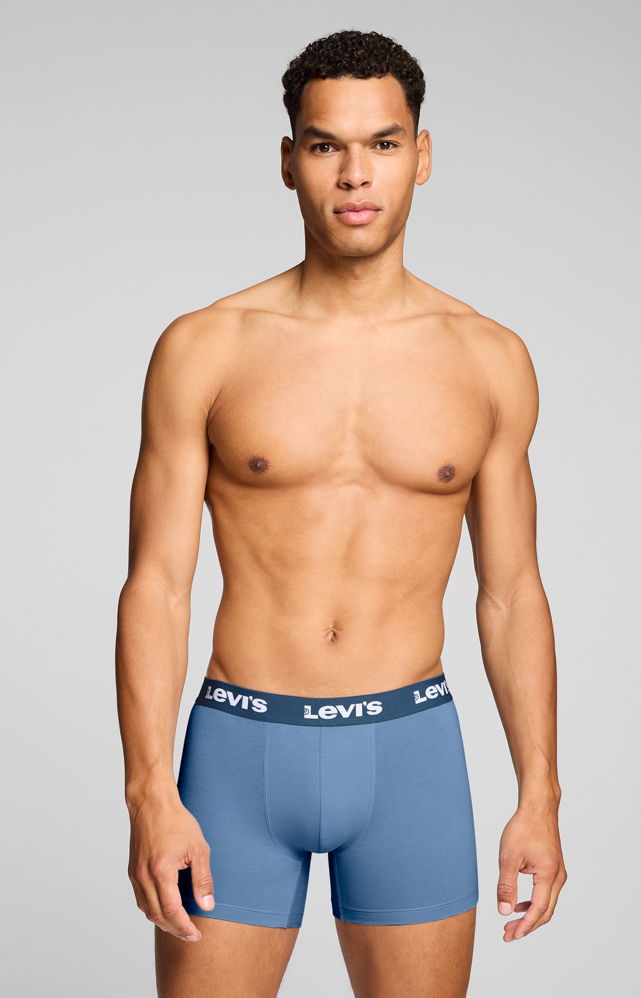 Levi's® Boxershorts »LEVIS MEN REPEAT LOGO BOXER BRIEF« 2er Pack,  ohne Eingriff, Logobund, elastisch
