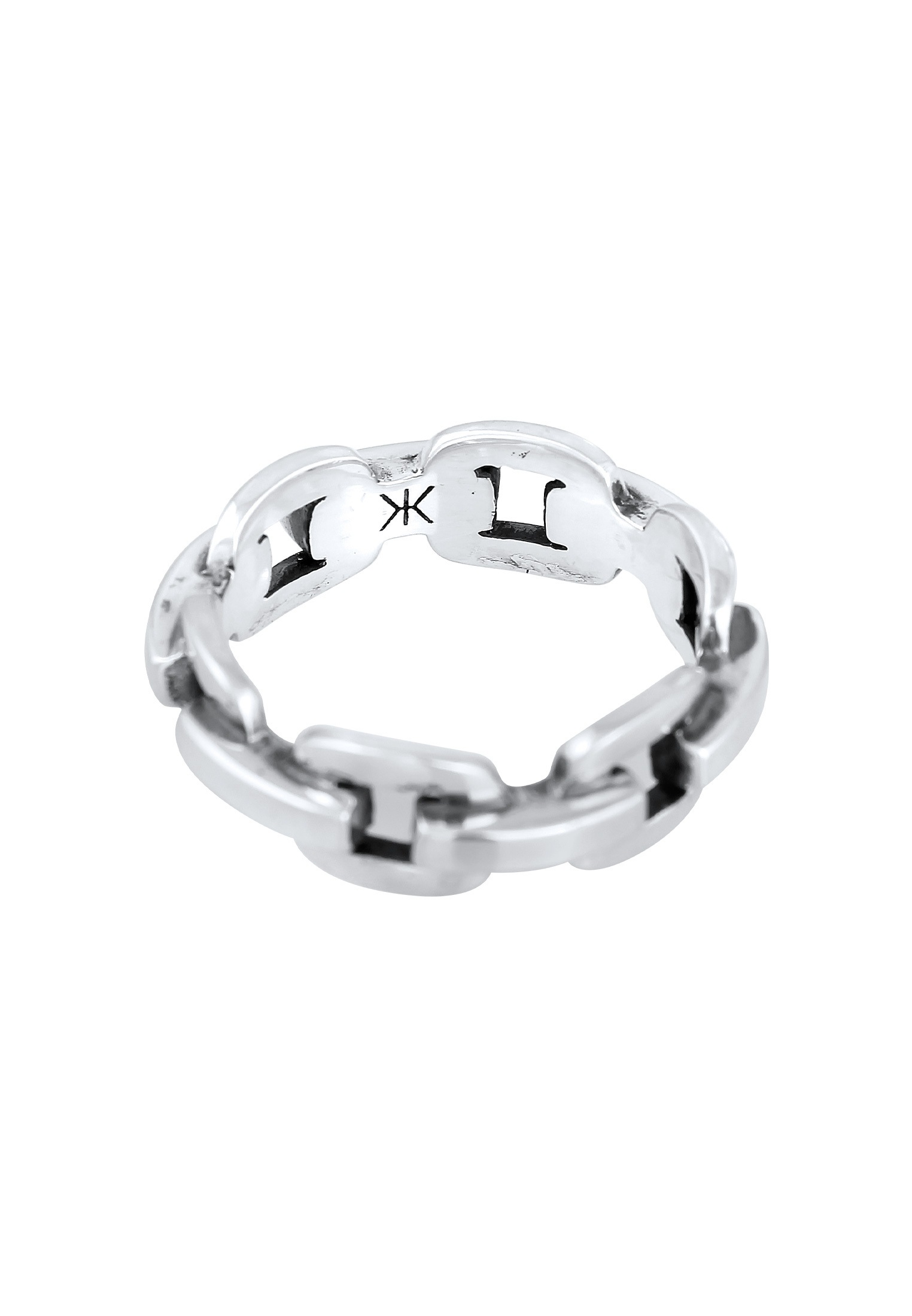 Kuzzoi Silberring »Ring Herren Anker Kettenring Trend 925 Silber«