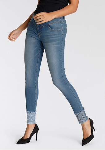 Arizona Skinny-fit-Jeans, Mit Nieten kaufen