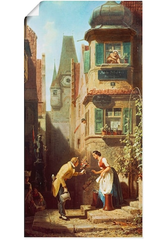 Artland Wandbild »Der ewige Hochzeiter. Um 1855/58«, Paar, (1 St.), als Leinwandbild,... kaufen