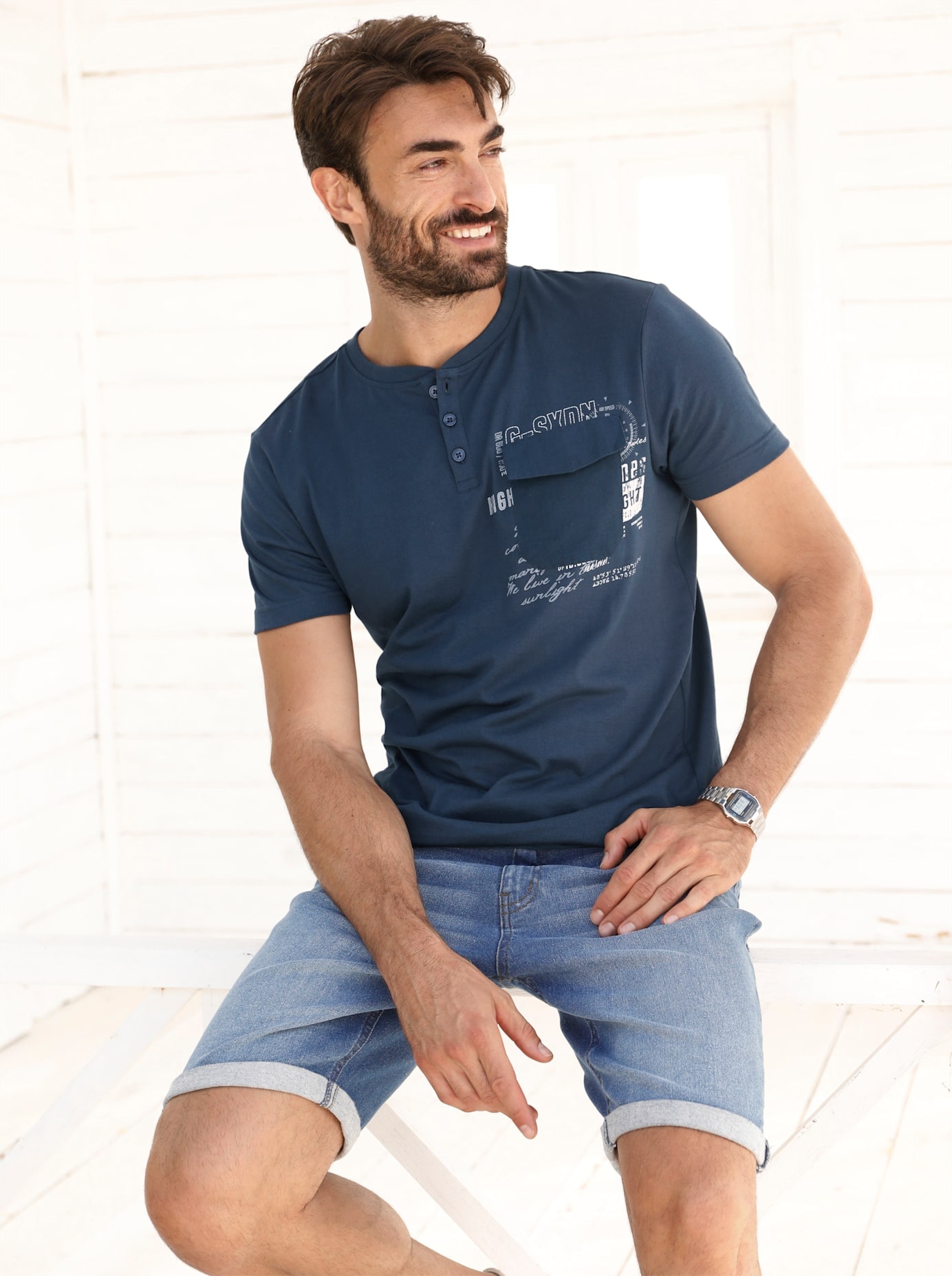 Catamaran Kurzarmshirt »Kurzarm-Shirt« 1 tlg.