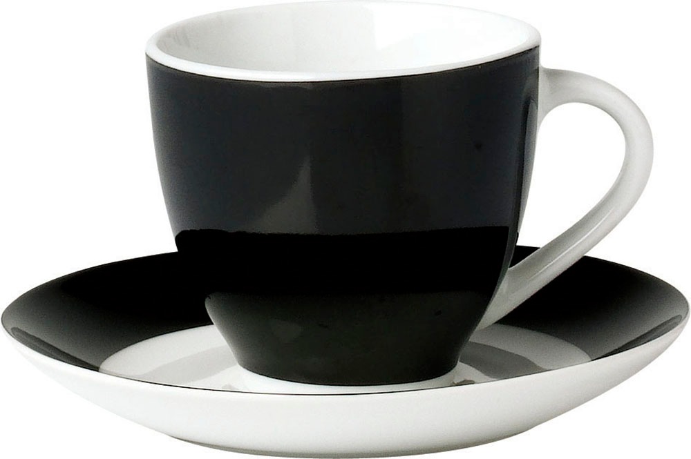 van Well Tasse »Vario«, (Set, 6 tlg., 6 Kaffeetassen 200ml), spülmaschinen- und mikrowellengeeignet, 6-teilig