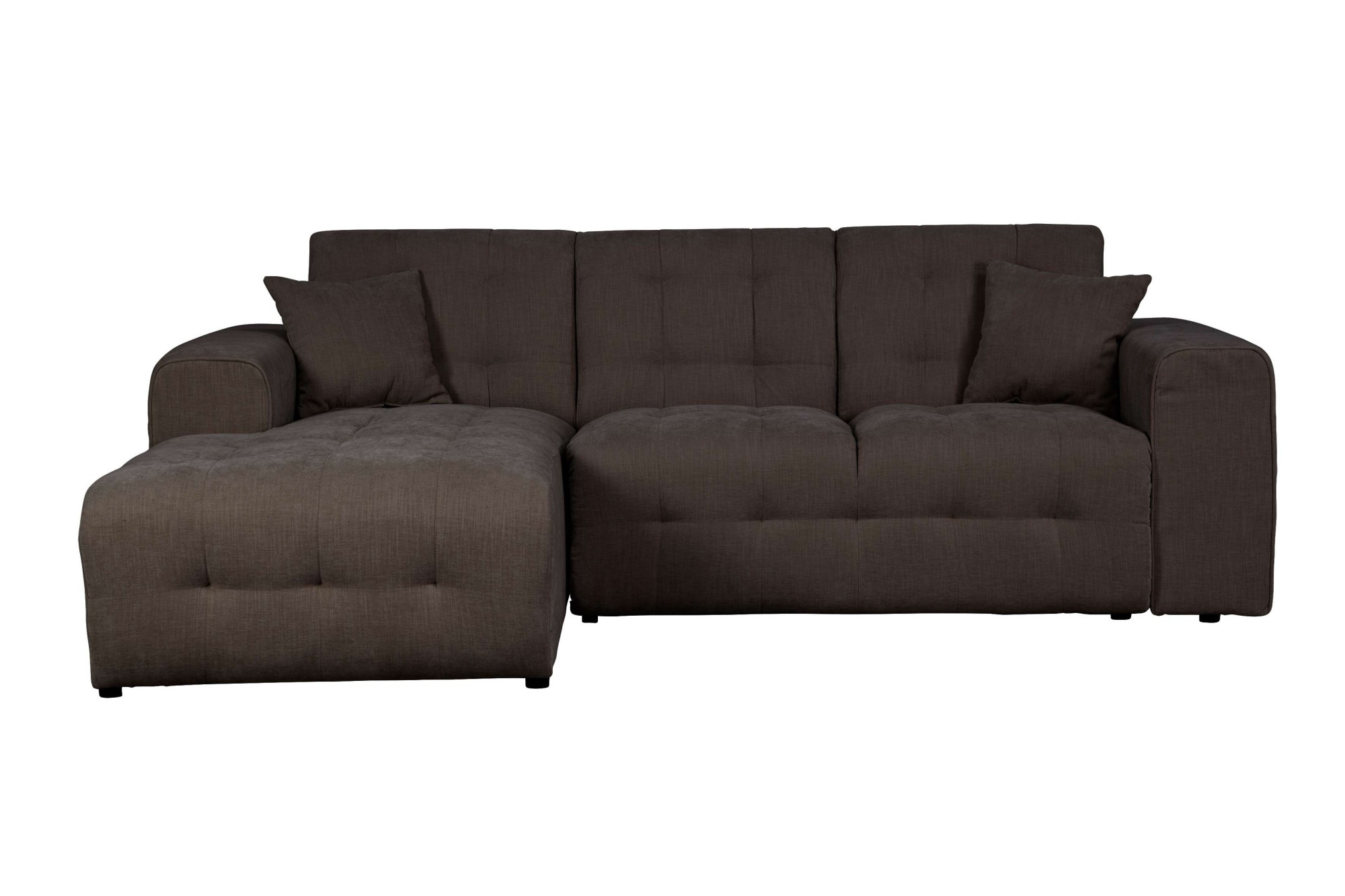 Home affaire Ecksofa »Nosia L-Form«, incl. 2 Zierkissen, mit feiner Steppung