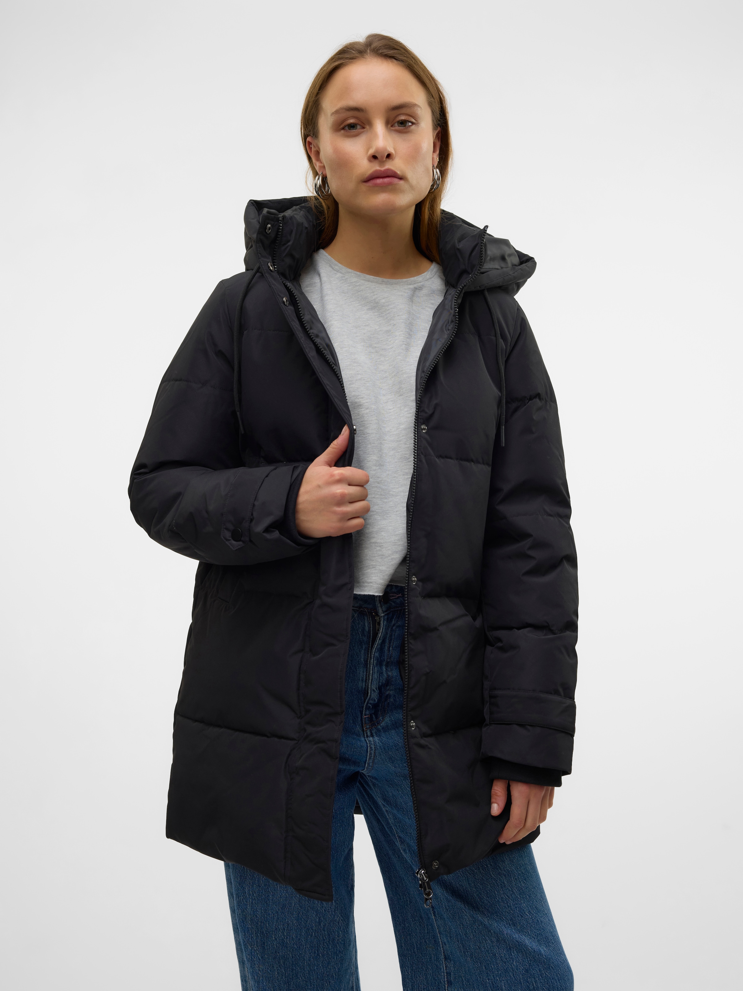 Vero Moda Steppjacke »VMLEONIELEA DOWN JACKET NOOS GA«, mit Kapuze