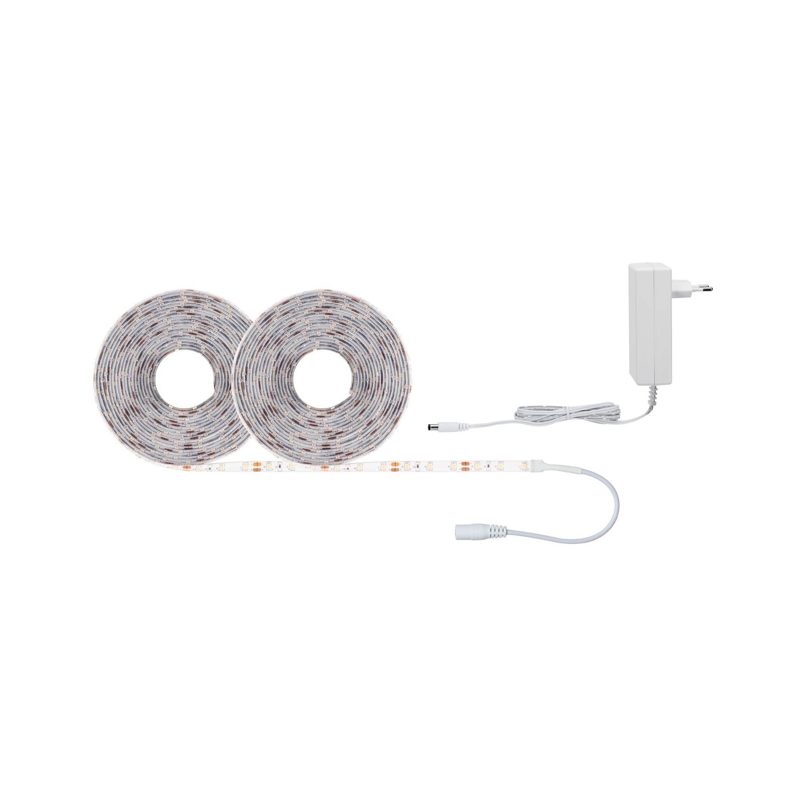Paulmann LED-Streifen »SimpLED Stripe Set 10m 22W 230/12V DC Weiß Metall Kunststoff«, 1 St.-flammig
