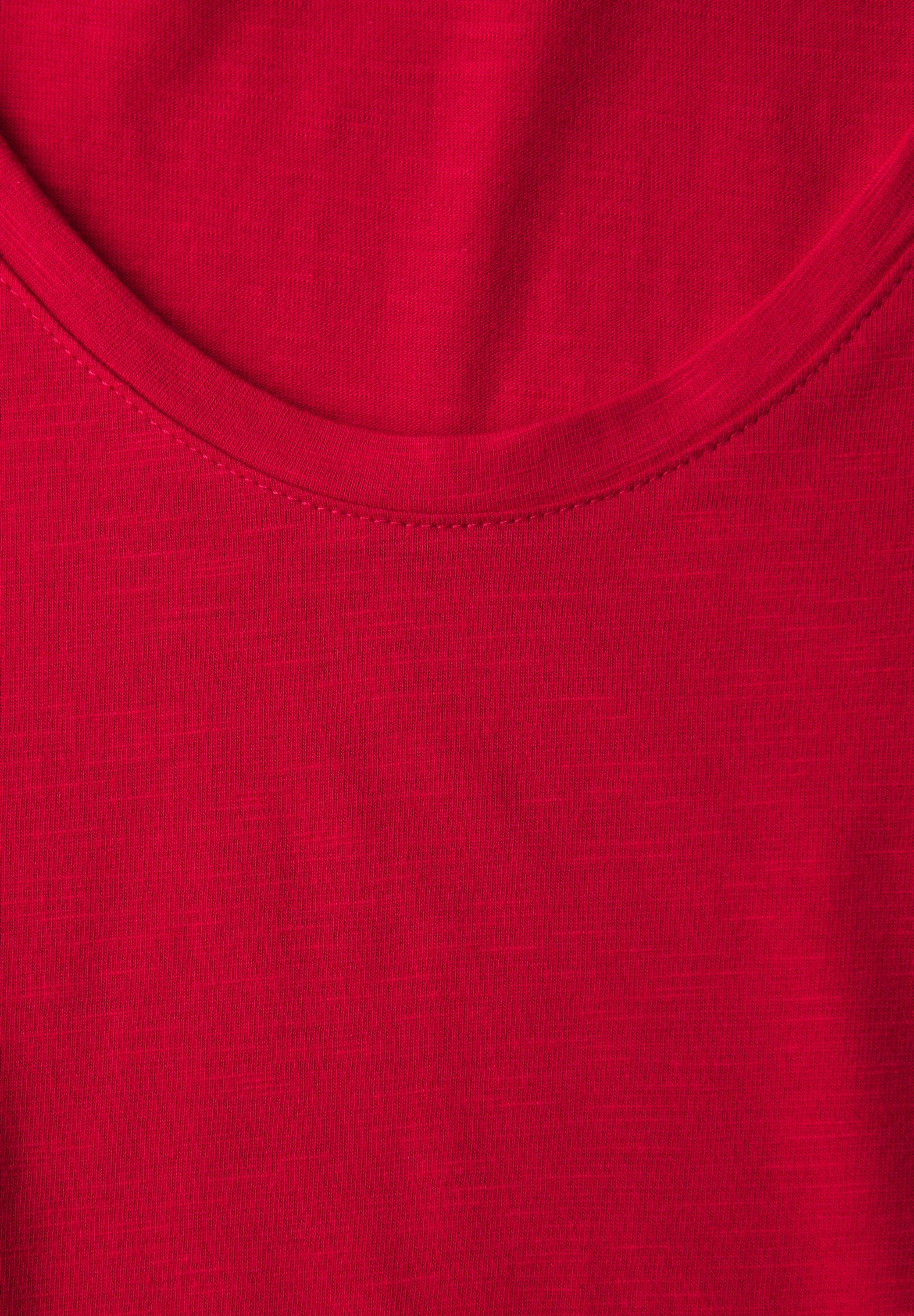 STREET ONE T-Shirt »Style Gerda« mit femininem V-Ausschnitt