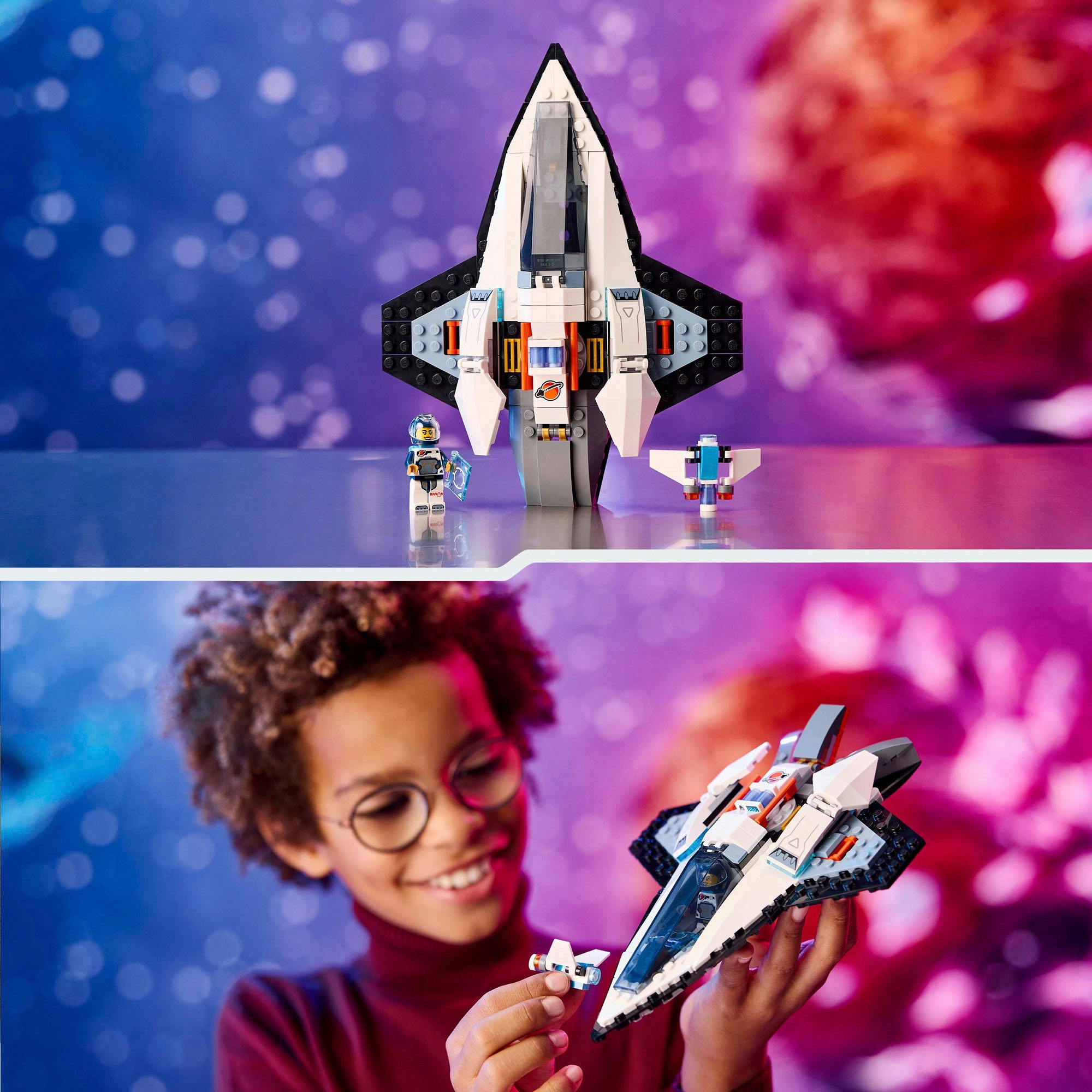 LEGO® Konstruktionsspielsteine »Raumschiff (60430), LEGO City«, (240 St.), Made in Europe