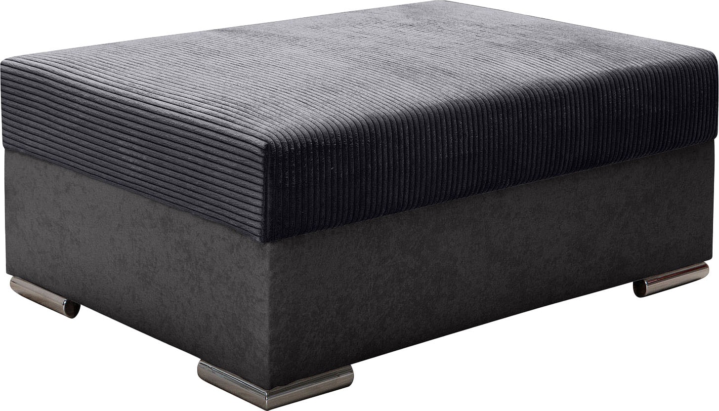 COLLECTION AB Hocker »John, B: 100 cm« optional Federkernpolsterung