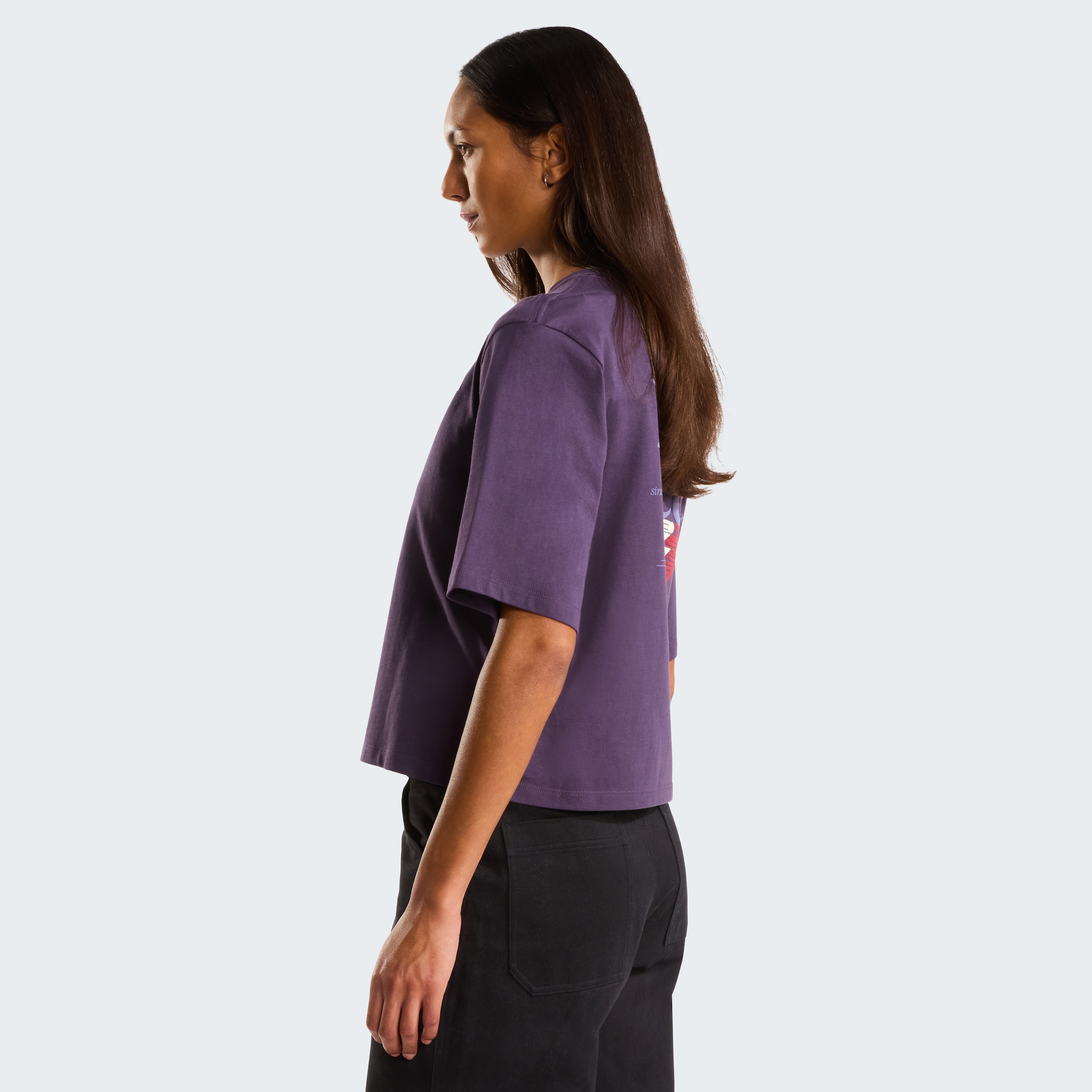The North Face T-Shirt »W RETRO TRAIL BOXY SS TEE-GRAPHIC«