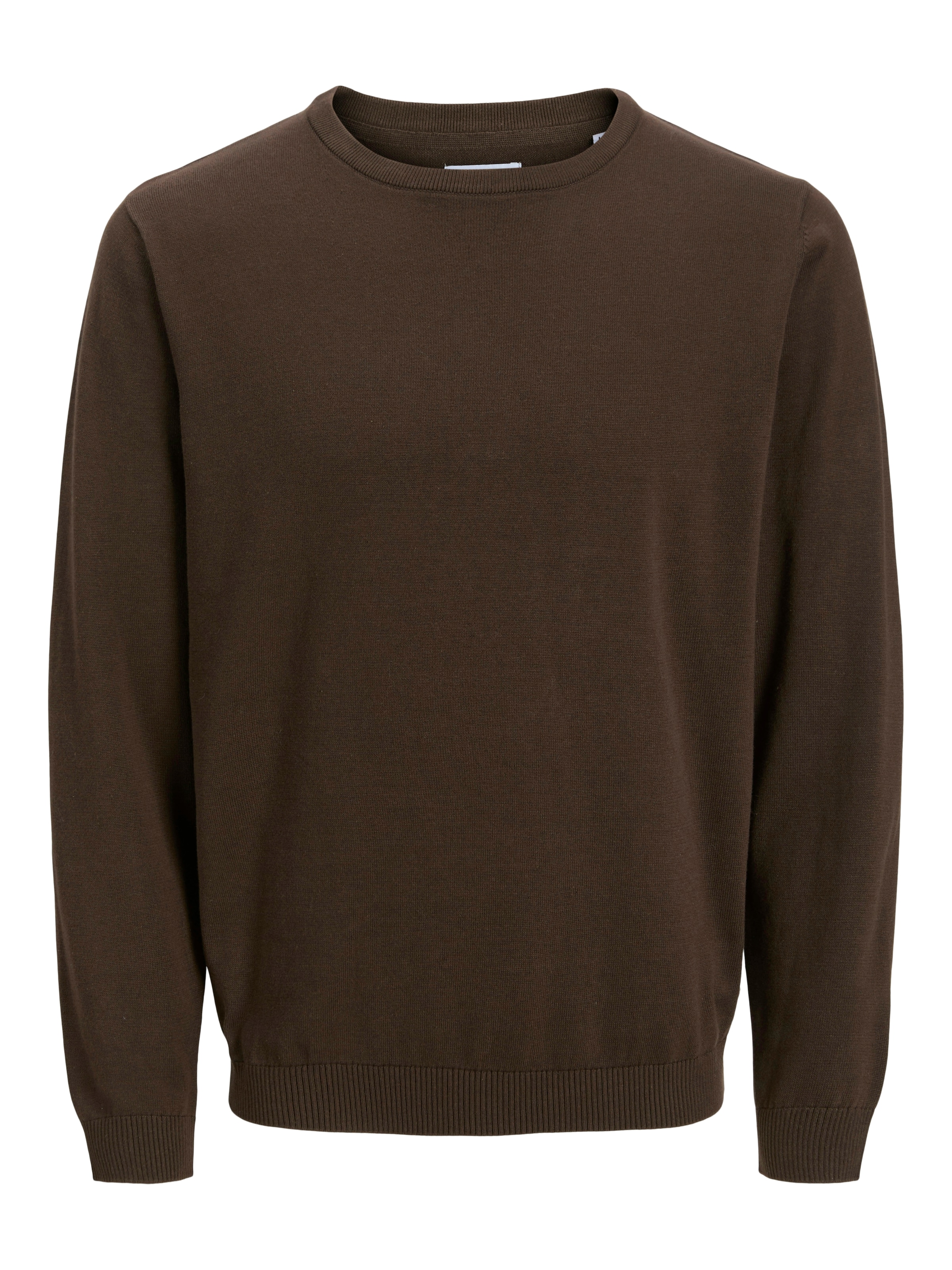 Jack & Jones Rundhalspullover »JJEBASIC KNIT CREW NECK NOOS«, mit Rundhalsausschnitt