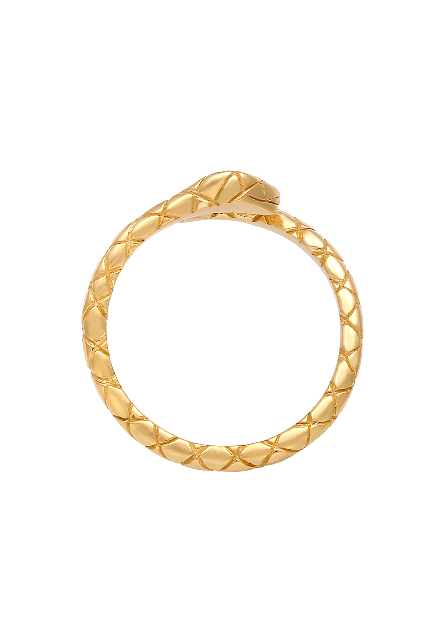 Elli Silberring »Ring Schlange Snake Verstellbar 925 Silber«