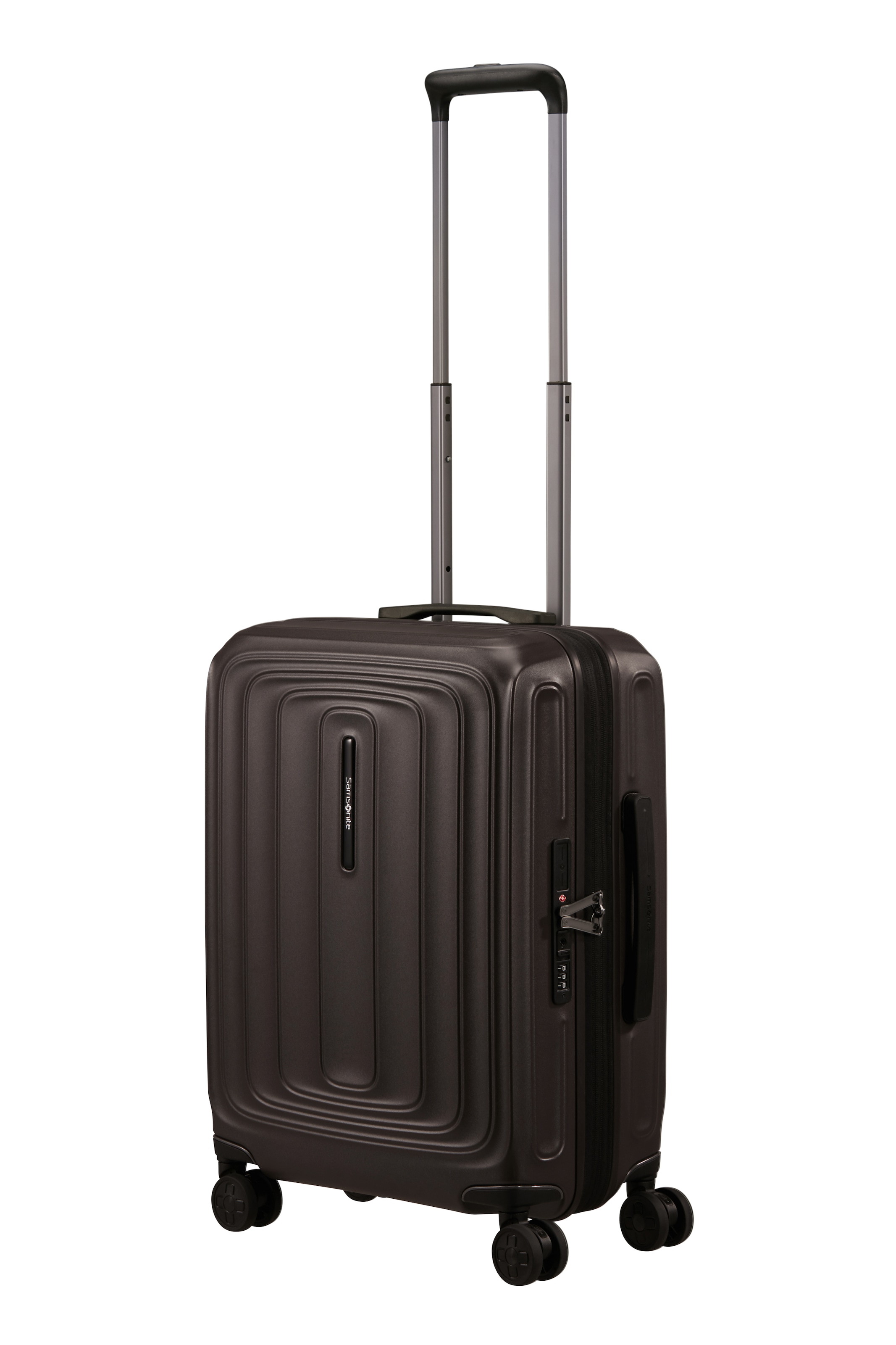 Samsonite Hartschalen-Trolley »2WANDER« 40 l 4 Rollen aus robustem Polycarbonat, mit Adressetikett und Dehnfalte