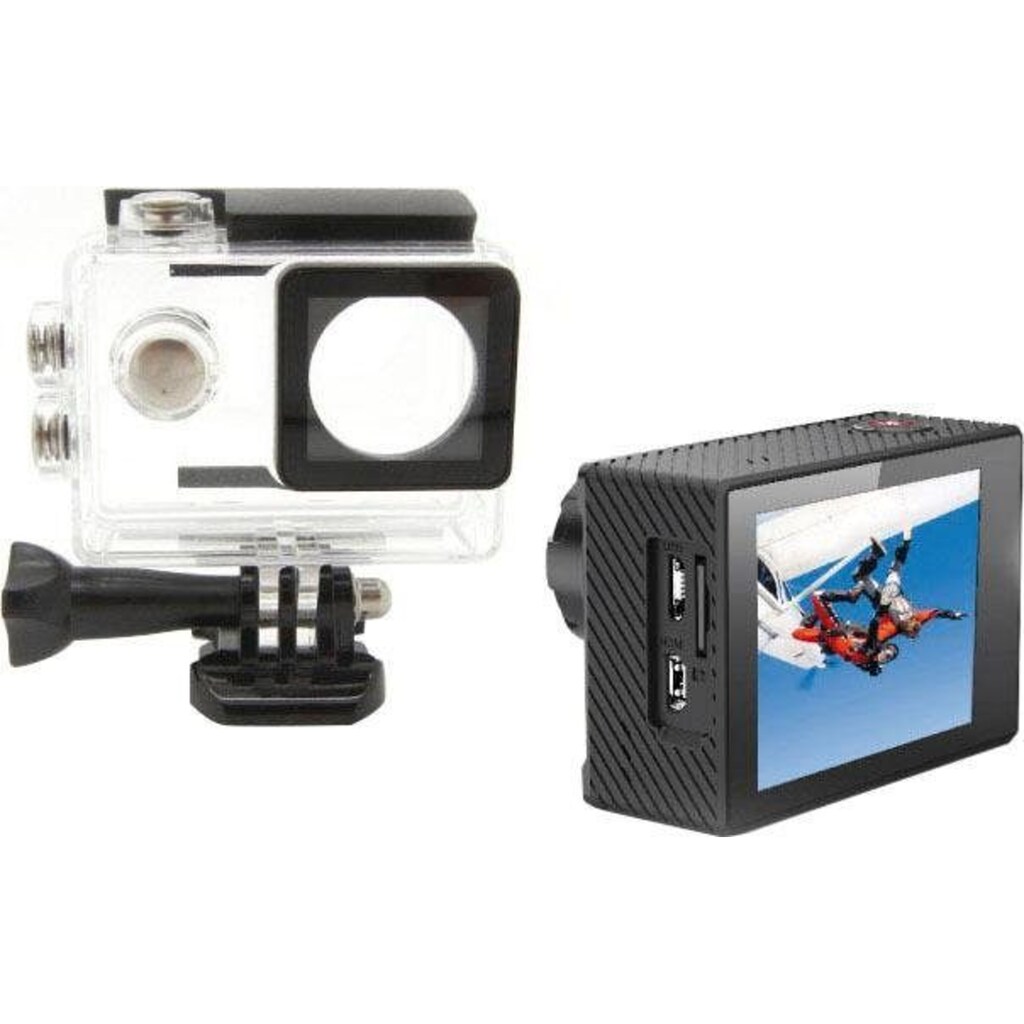 GoXtreme Camcorder »Enduro Black«, 4K Ultra HD, WLAN (Wi-Fi)