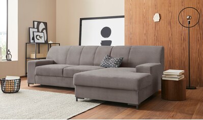 DOMO collection Ecksofa »Ledas«, mit extrabreiten Armteilen, wahlweise mit Bettfunktion kaufen DOMO collection Ecksofa »Ledas«, mit extrabreiten Armteilen, wahlweise mit Bettfunktion kaufen