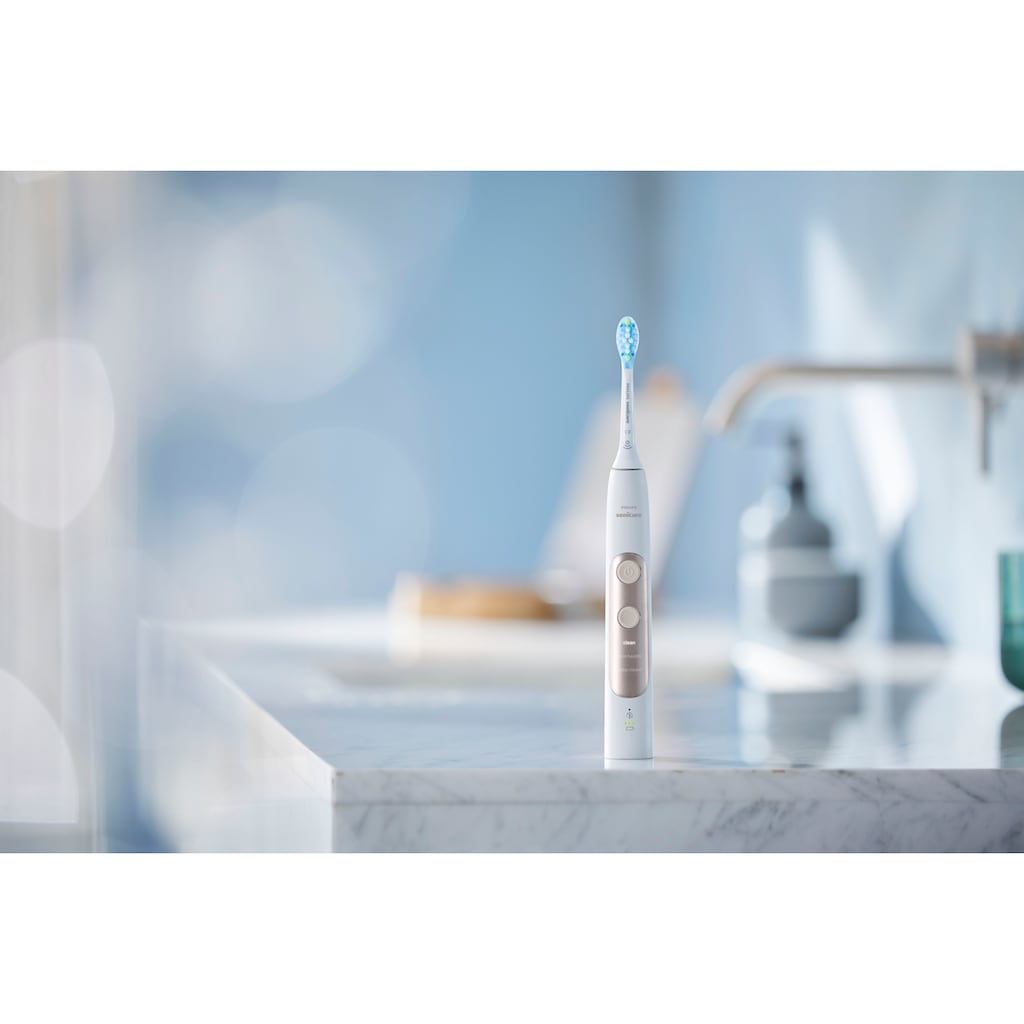 Philips Sonicare Elektrische Zahnbürste »ExpertClean 7300 HX9601/03«, 2 St. Aufsteckbürsten