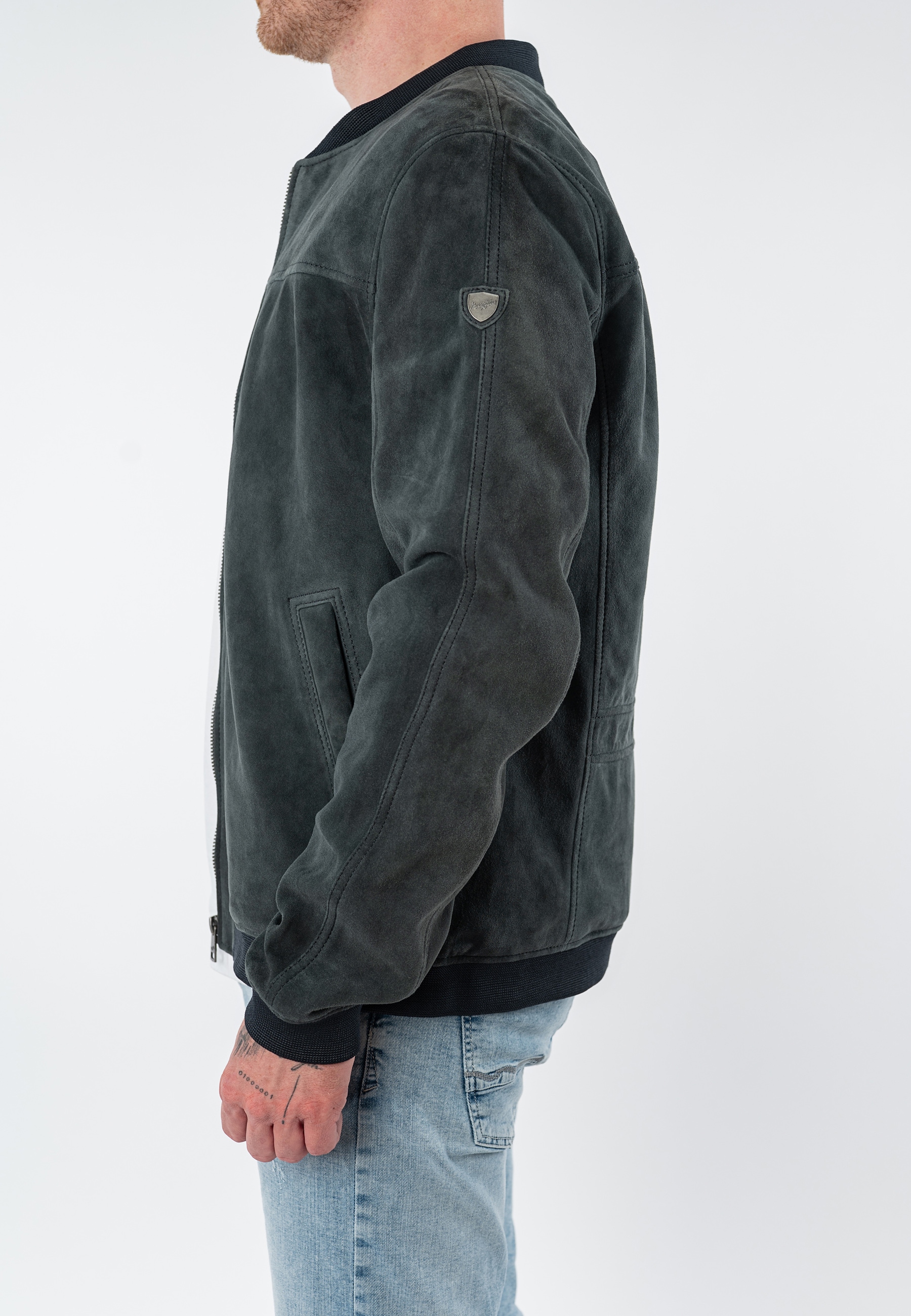 Mauritius Lederjacke »MMSahol« aus feinem Veloursleder