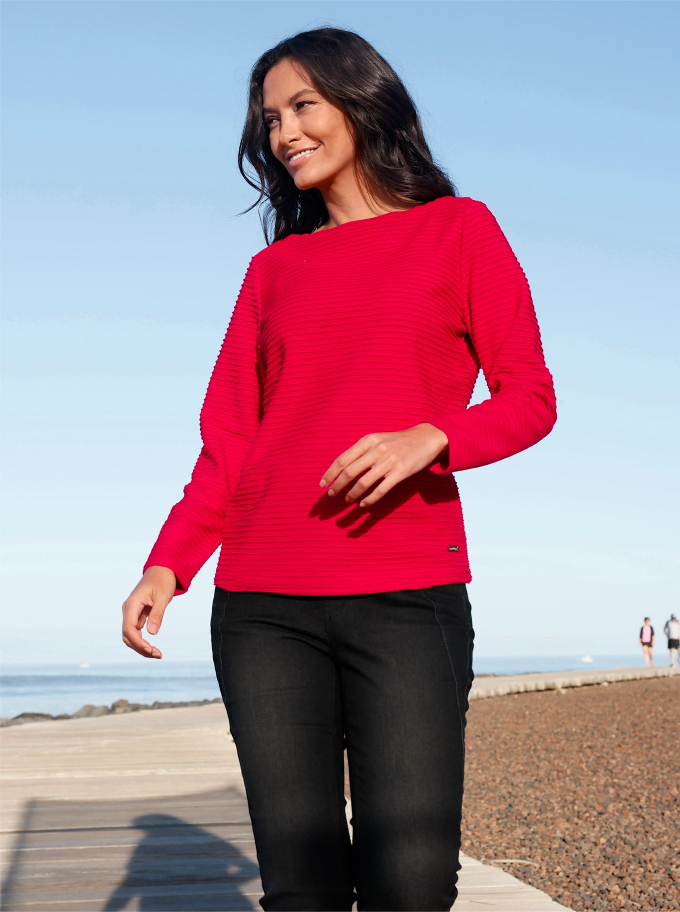Casual Looks Langarmshirt »Langarm-Shirt« 1