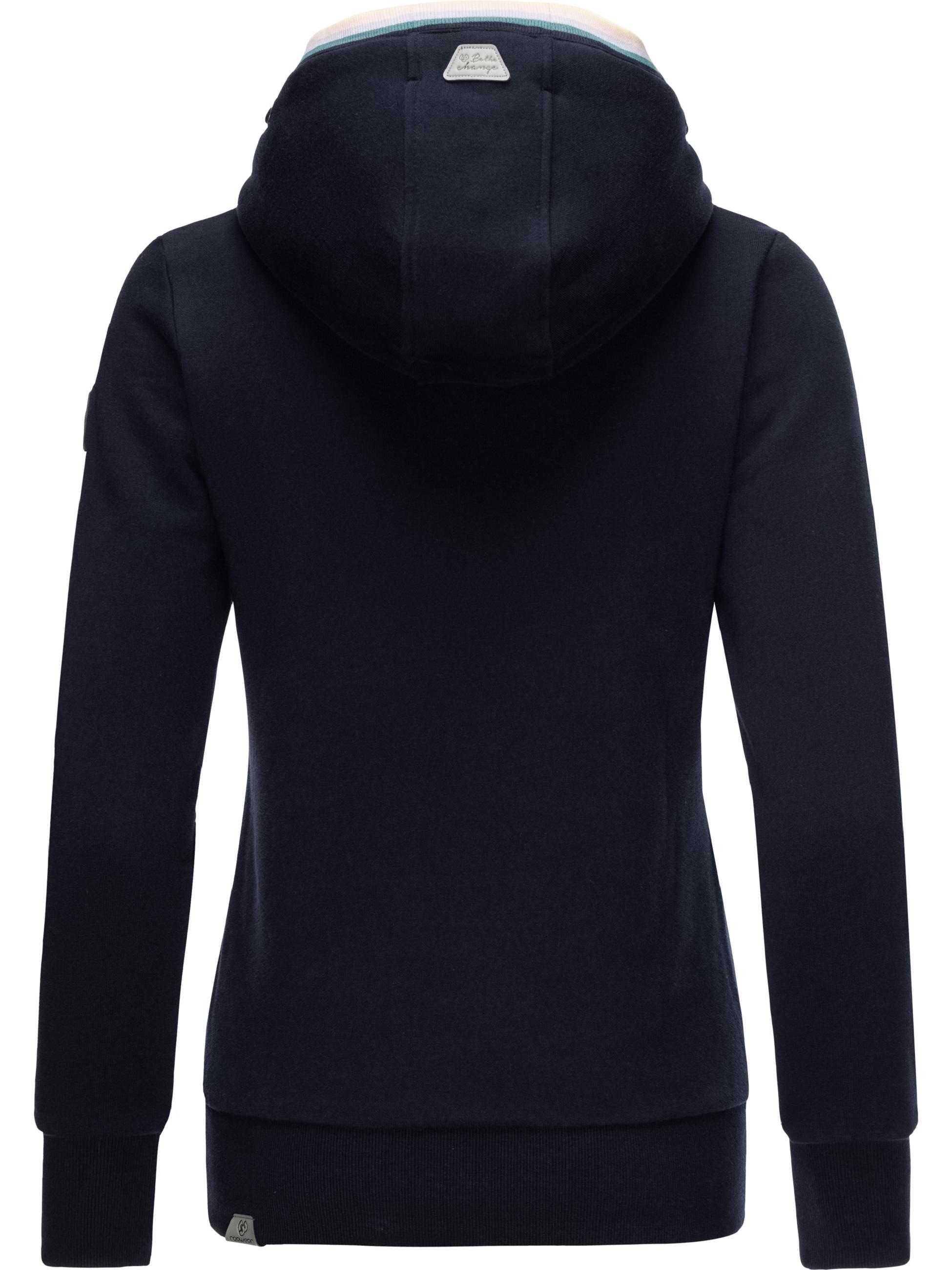 Ragwear Hoodie »Hoodie Ermell«, modischer Kapuzenpullover mit hohem Kragen