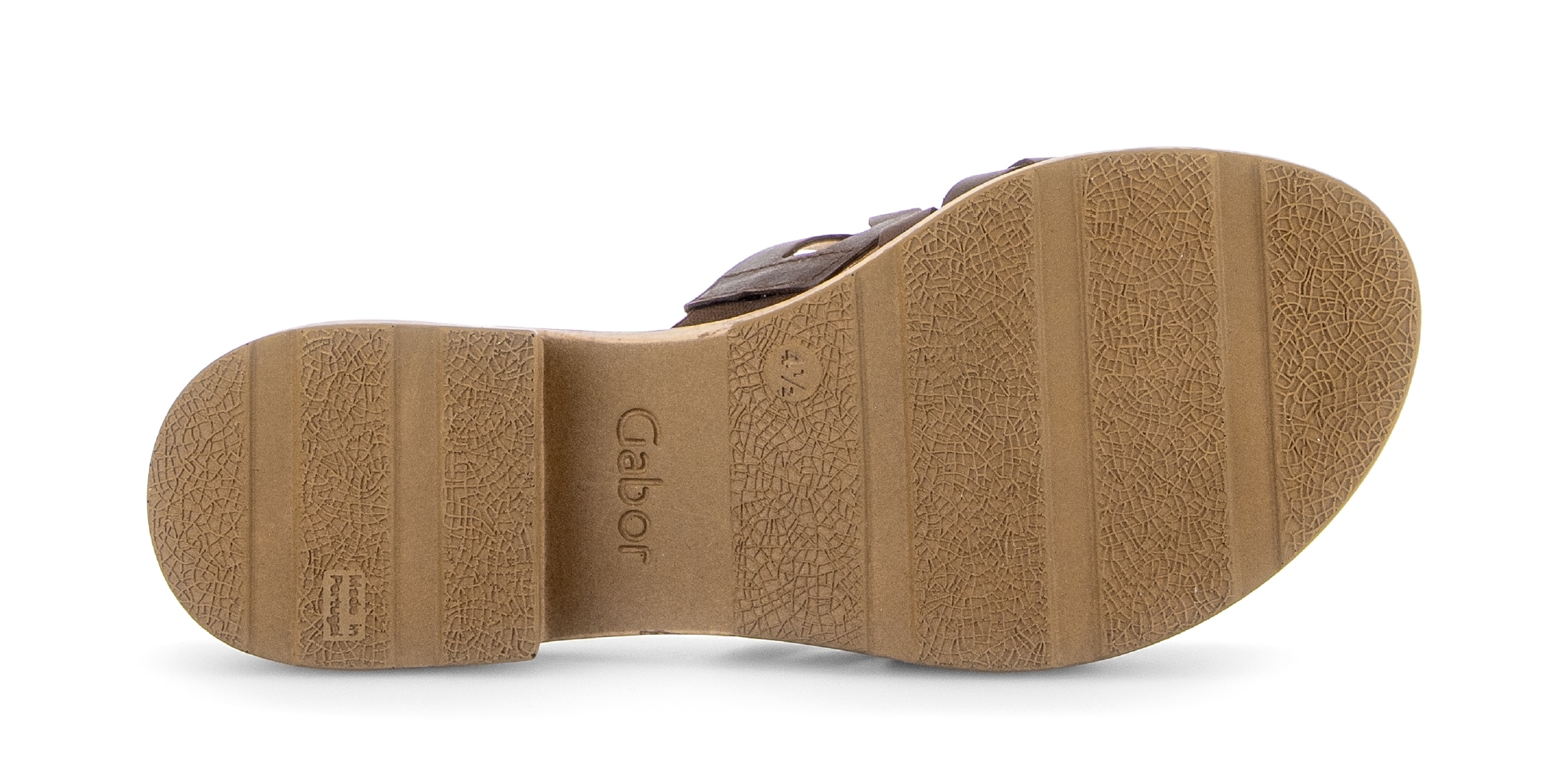 Gabor Pantolette »Pisa«  Blockabsatz, Sommerschuh in Komfortweite H (= sehr weit)