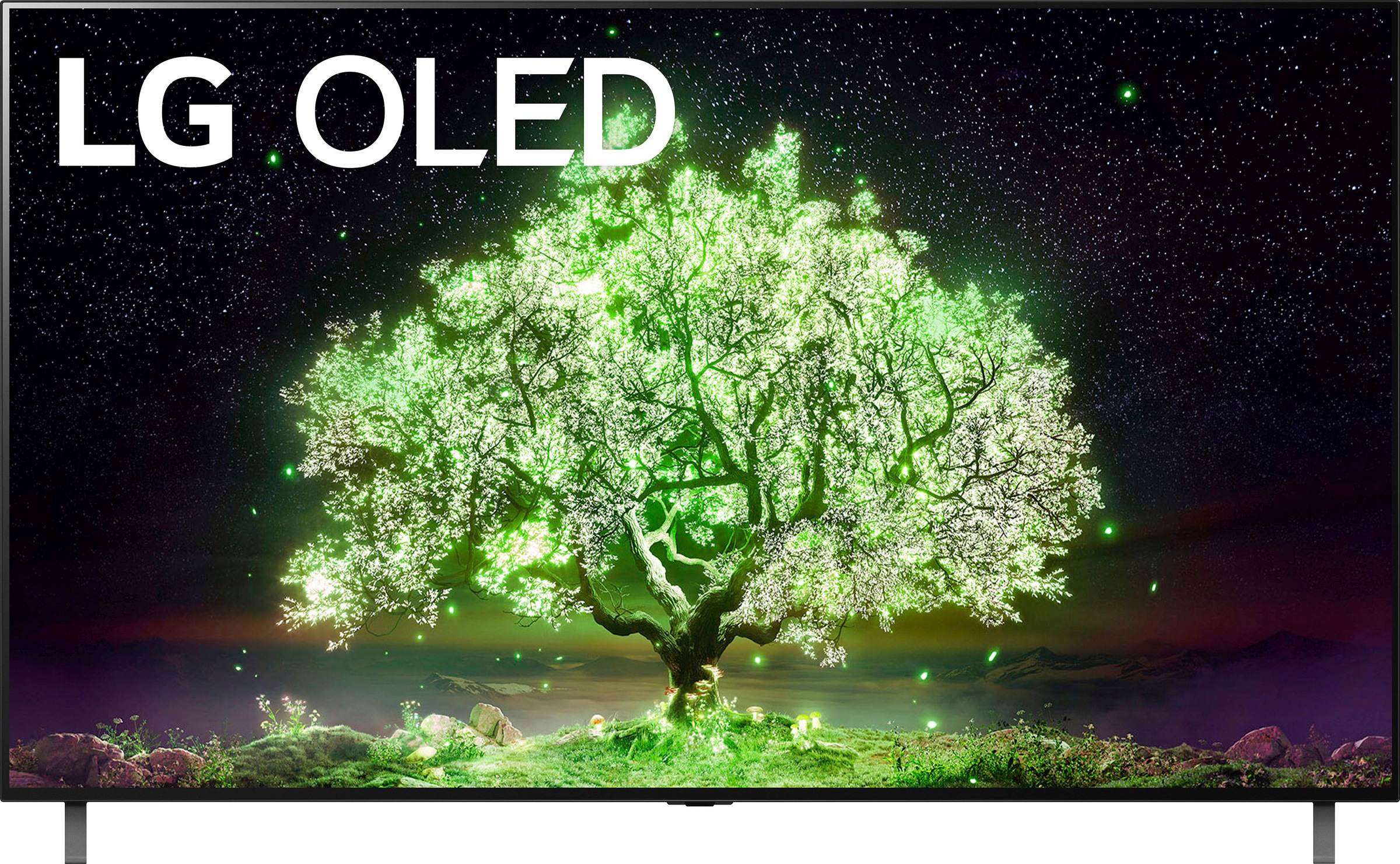 LG OLED-Fernseher »OLED77A19LA«, 195 cm/77 Zoll, 4K Ultra HD, Smart-TV, (bis zu 60Hz)-α7 Gen4 4K AI-Prozessor-Sprachassistenten-Dolby Vision IQ™-Dolby Atmos®