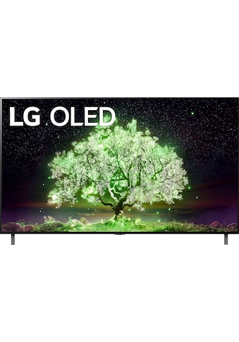 LG OLED-Fernseher »OLED77A19LA«, 195 cm/77 Zoll, 4K Ultra HD, Smart-TV, (bis zu... kaufen