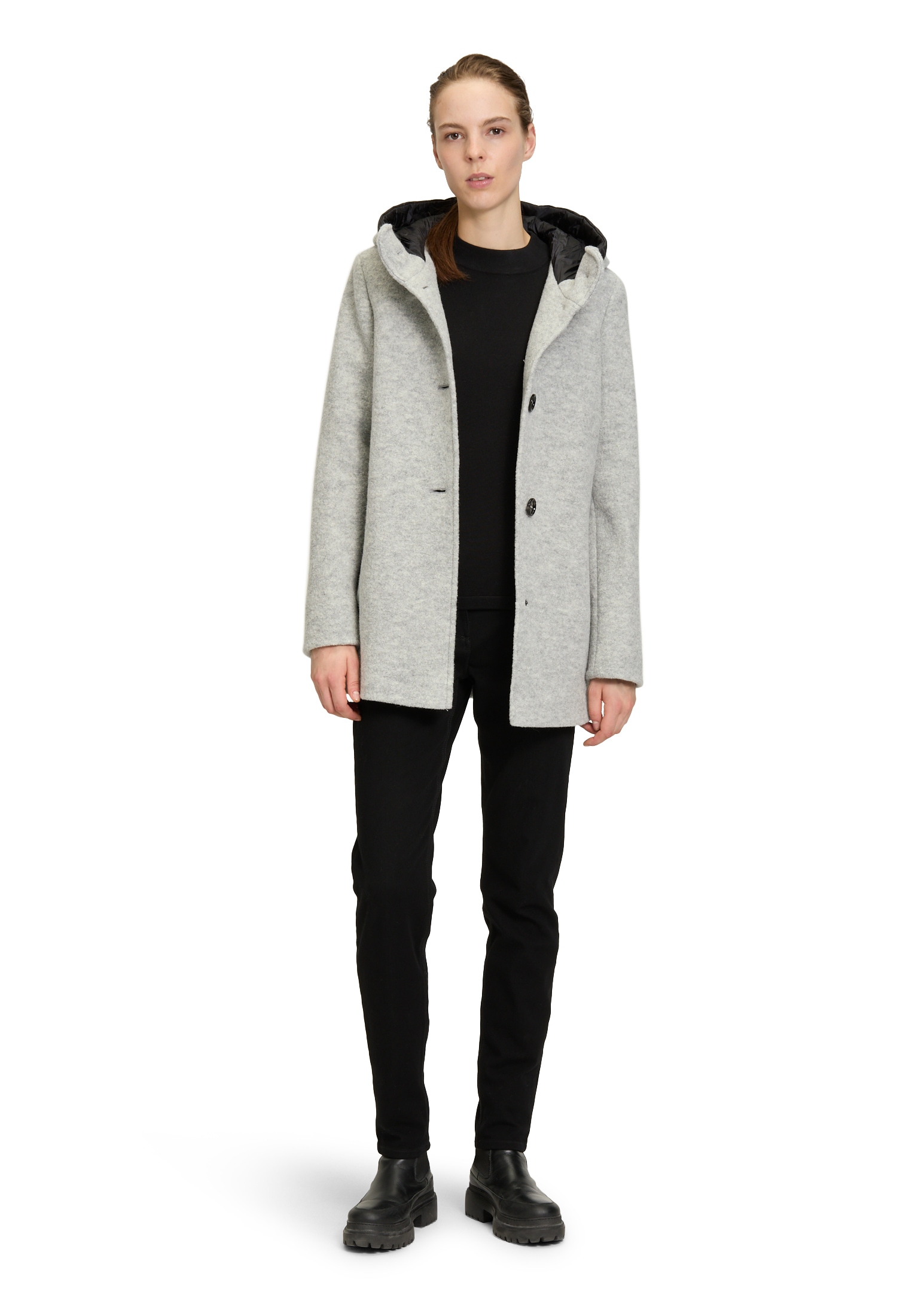 Gil Bret Wolljacke »Wolljacke mit Kapuze«
