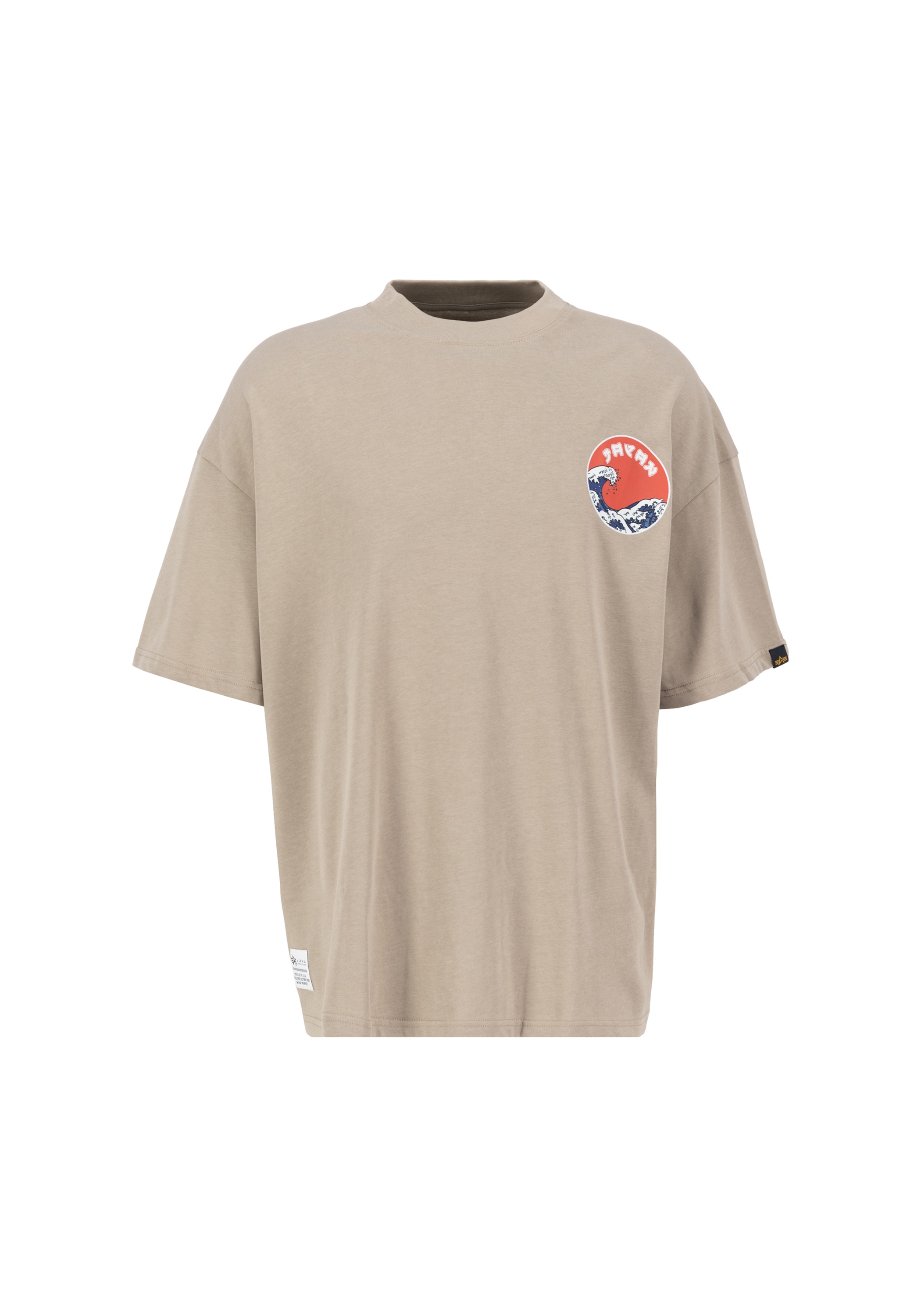T-Shirt »ALPHA INDUSTRIES Men - T-Shirts Japan Wave Warrior T«