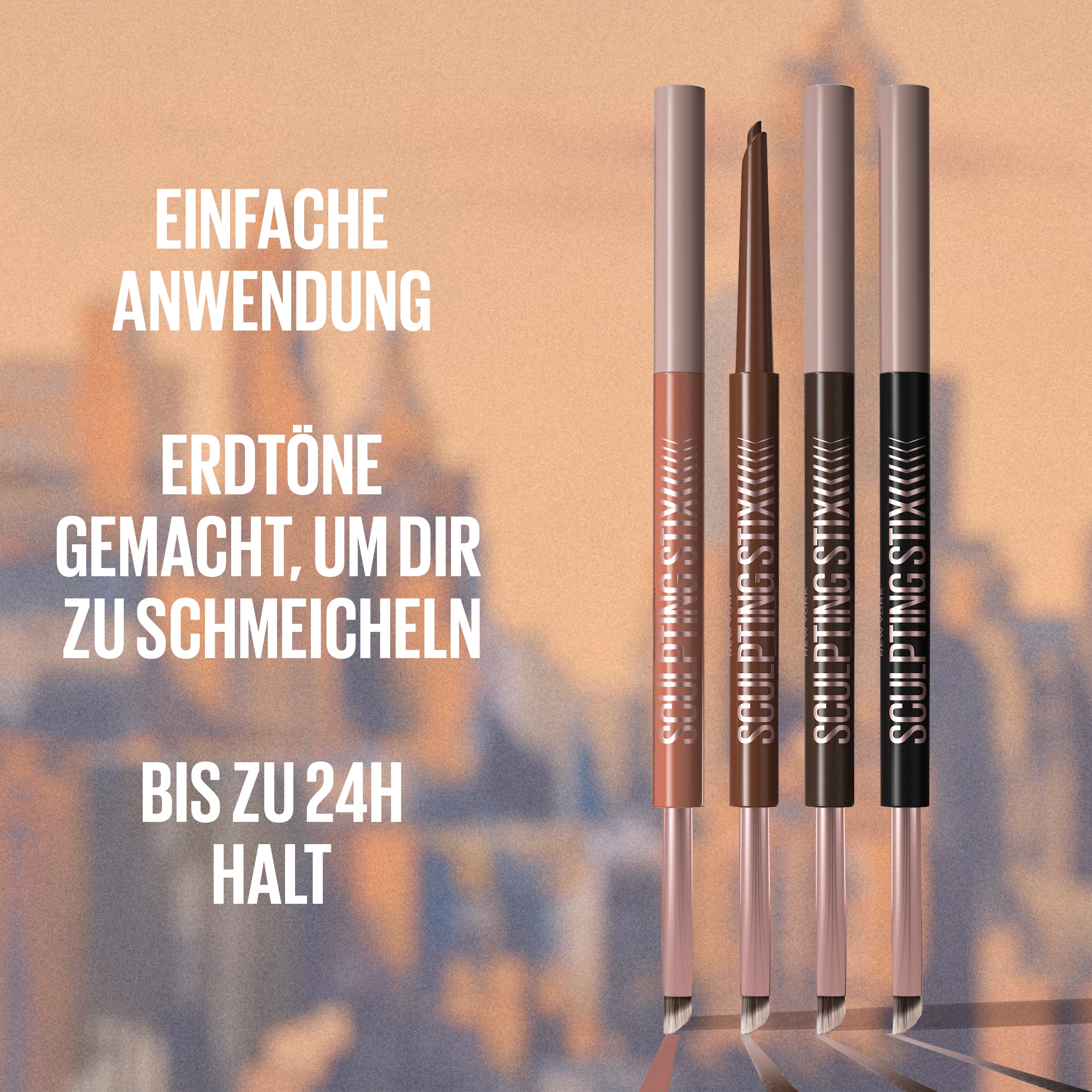 MAYBELLINE NEW YORK Eyeliner »SCULPTING STIX 2-in-1 EYELINER«
