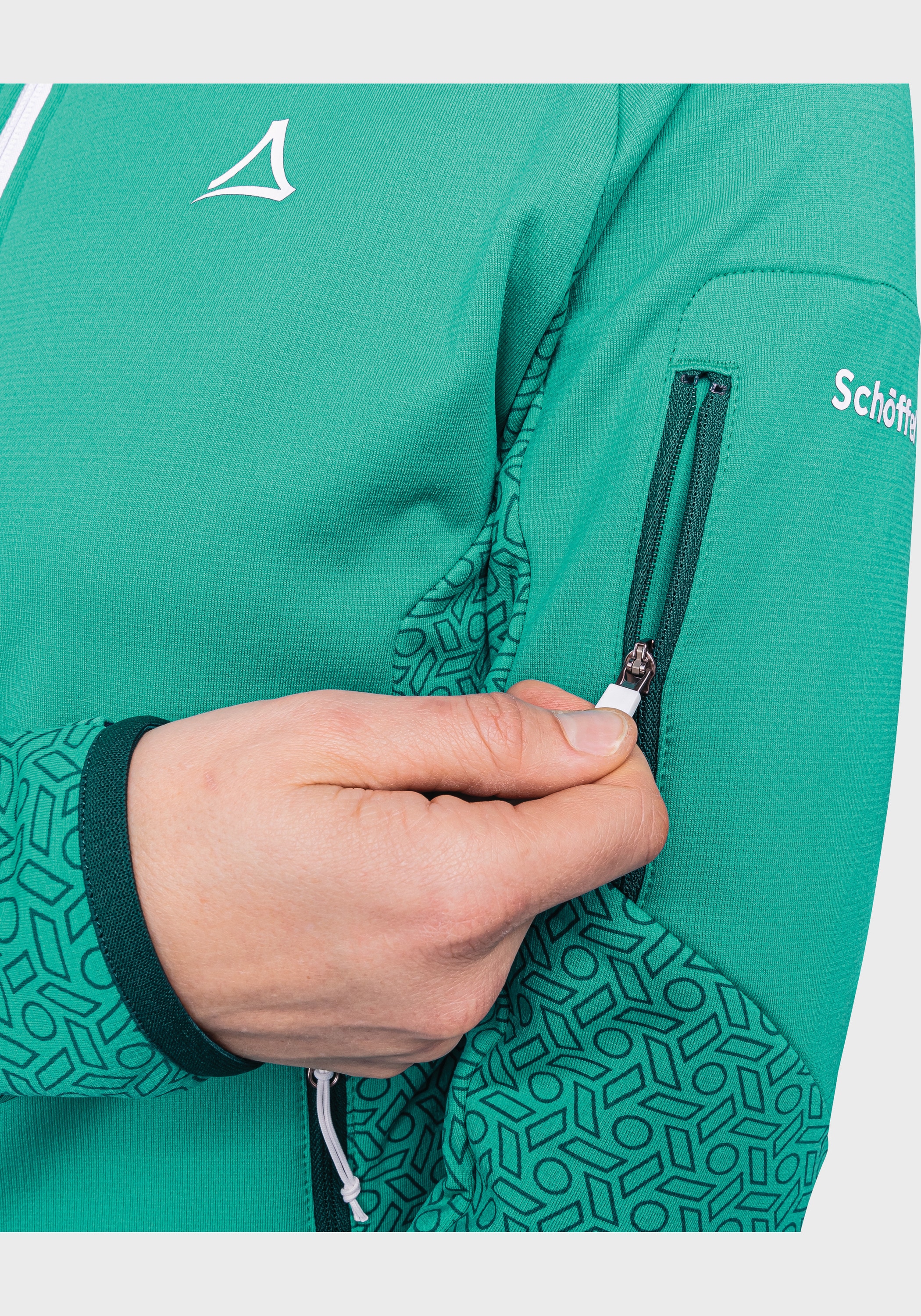 Schöffel Fleecejacke »Fleece Jacket Schruns L«, ohne Kapuze