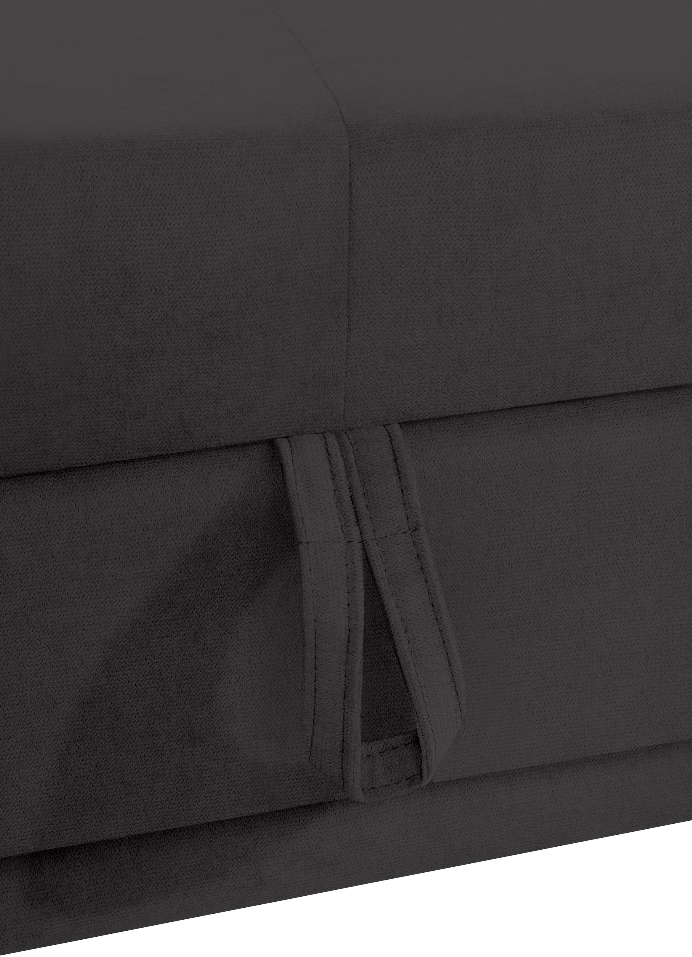 COTTA Ecksofa »Holiday L-Form mit Sitztiefen-, Armteil- und Kopfteilverstellung« wahlweise mit Bettfunktion & Bettkasten