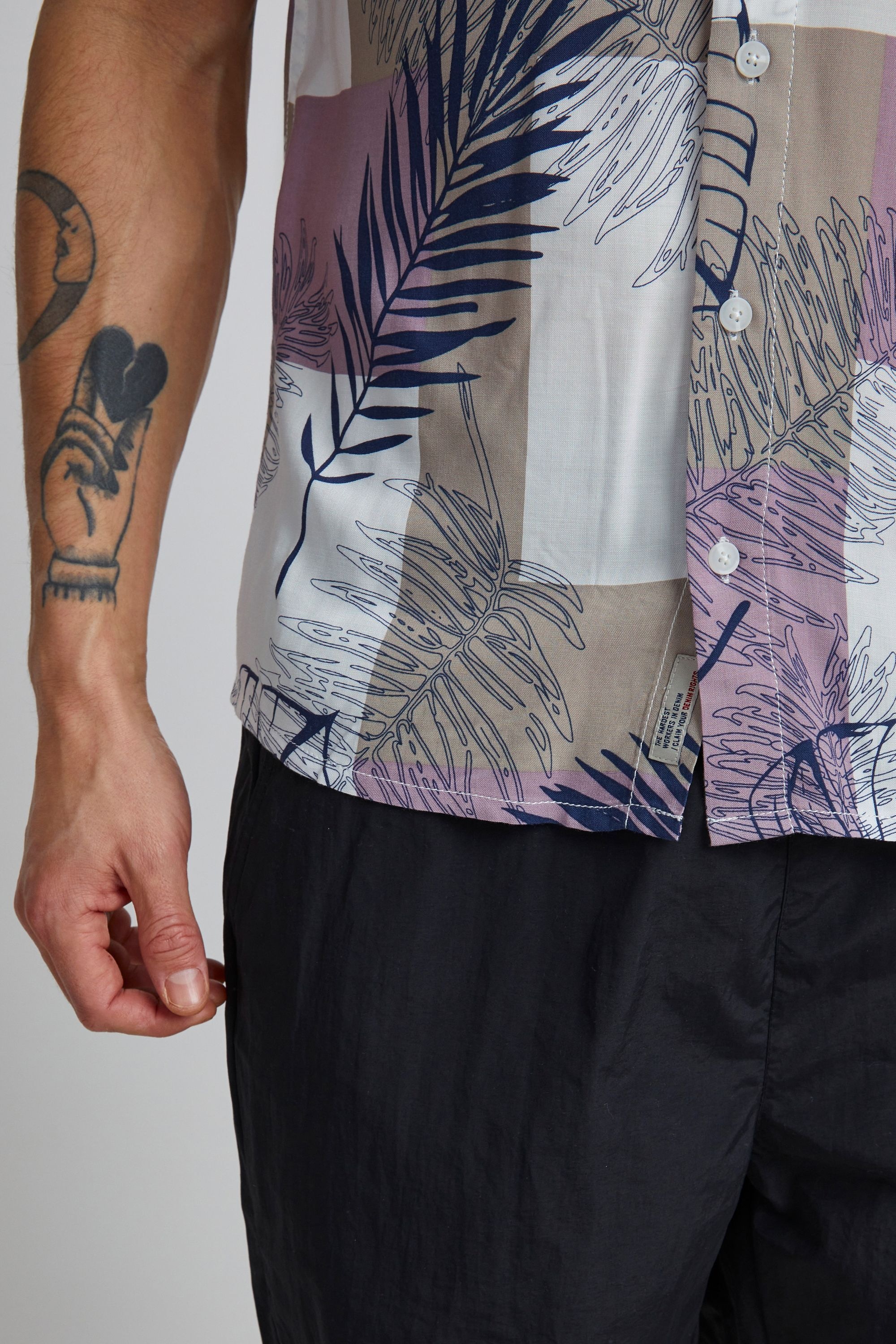Blend Kurzarmshirt »Kurzarmhemd BHShirt«