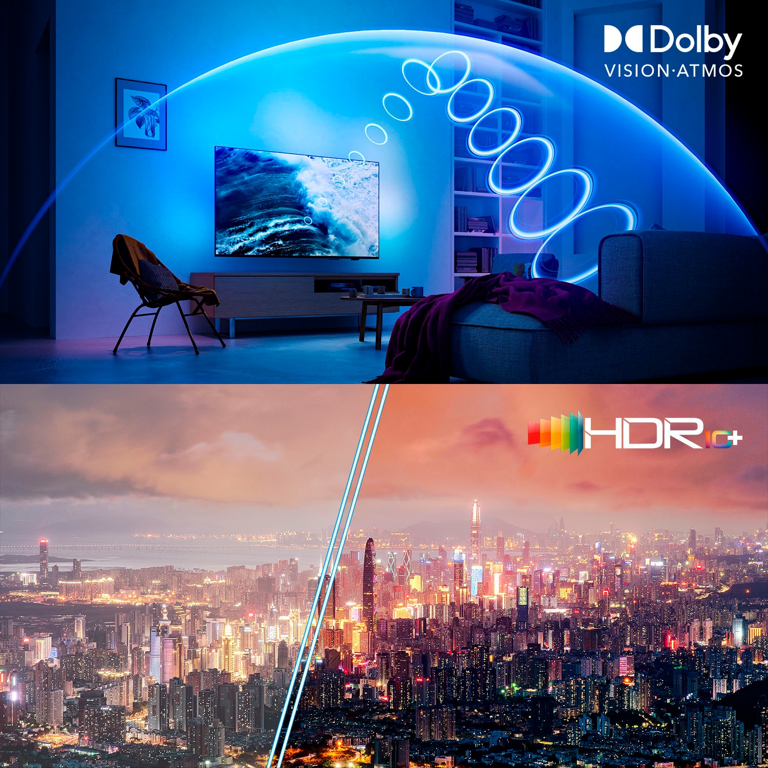 Philips OLED-Fernseher »65OLED950/12« 164 cm/65 Smart-TV