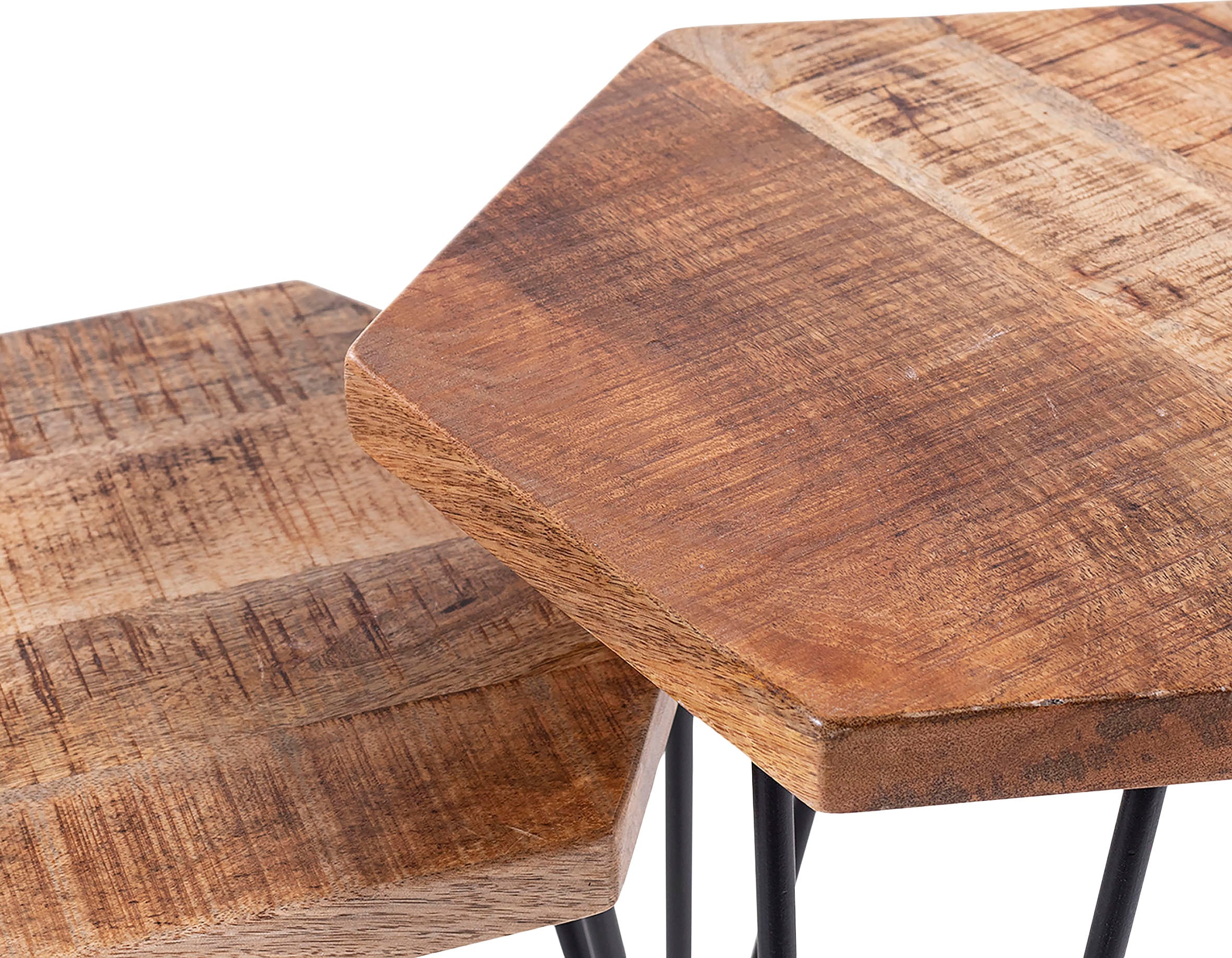 Massivholz, Tischen aus 2 Beistelltisch »Elea«, bestehend bei OTTO aus kaufen byLIVING