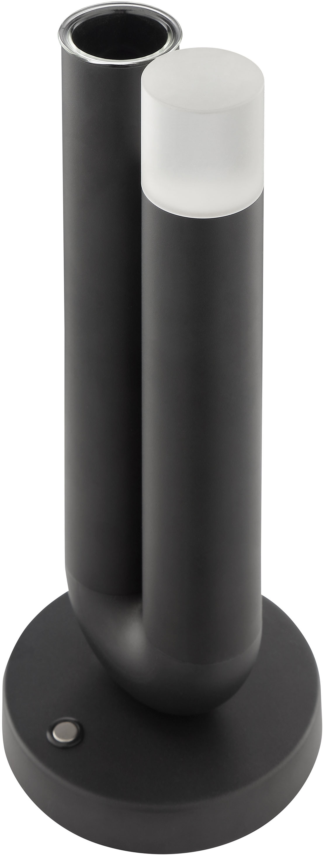 OTTO home LED Tischleuchte »Lynett - Akku Tischlampe, Blumenvase integriert« LED-Modul 1 Stk. Warmweiß inkl. Vase, Akkulampe, wireless charging, 27 cm, kabellose Lampe, Deko