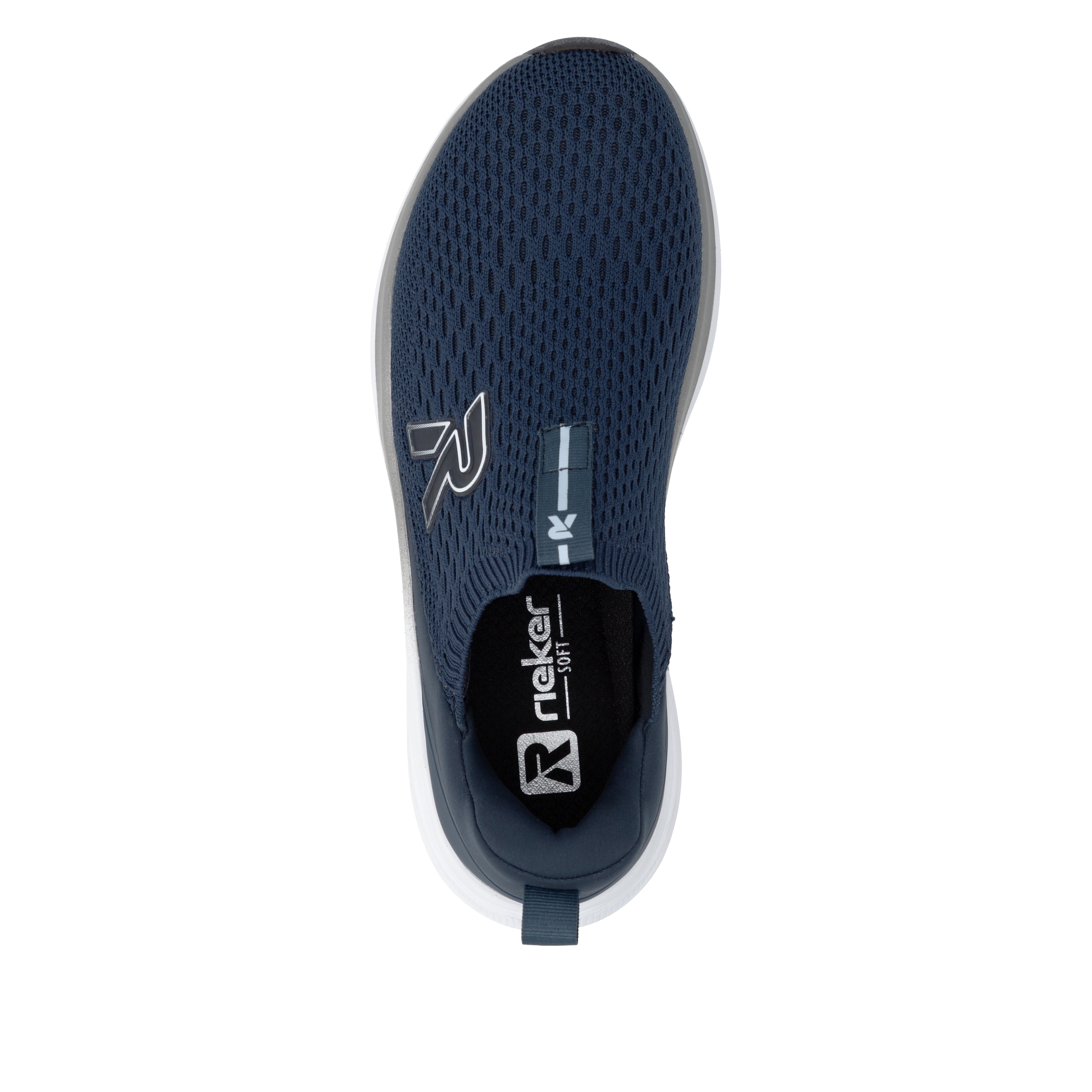 RIEKER Sport Slipper  Slipper, Schlupfschuh, Freizeitsneaker mit sockenähnlichem Einstieg
