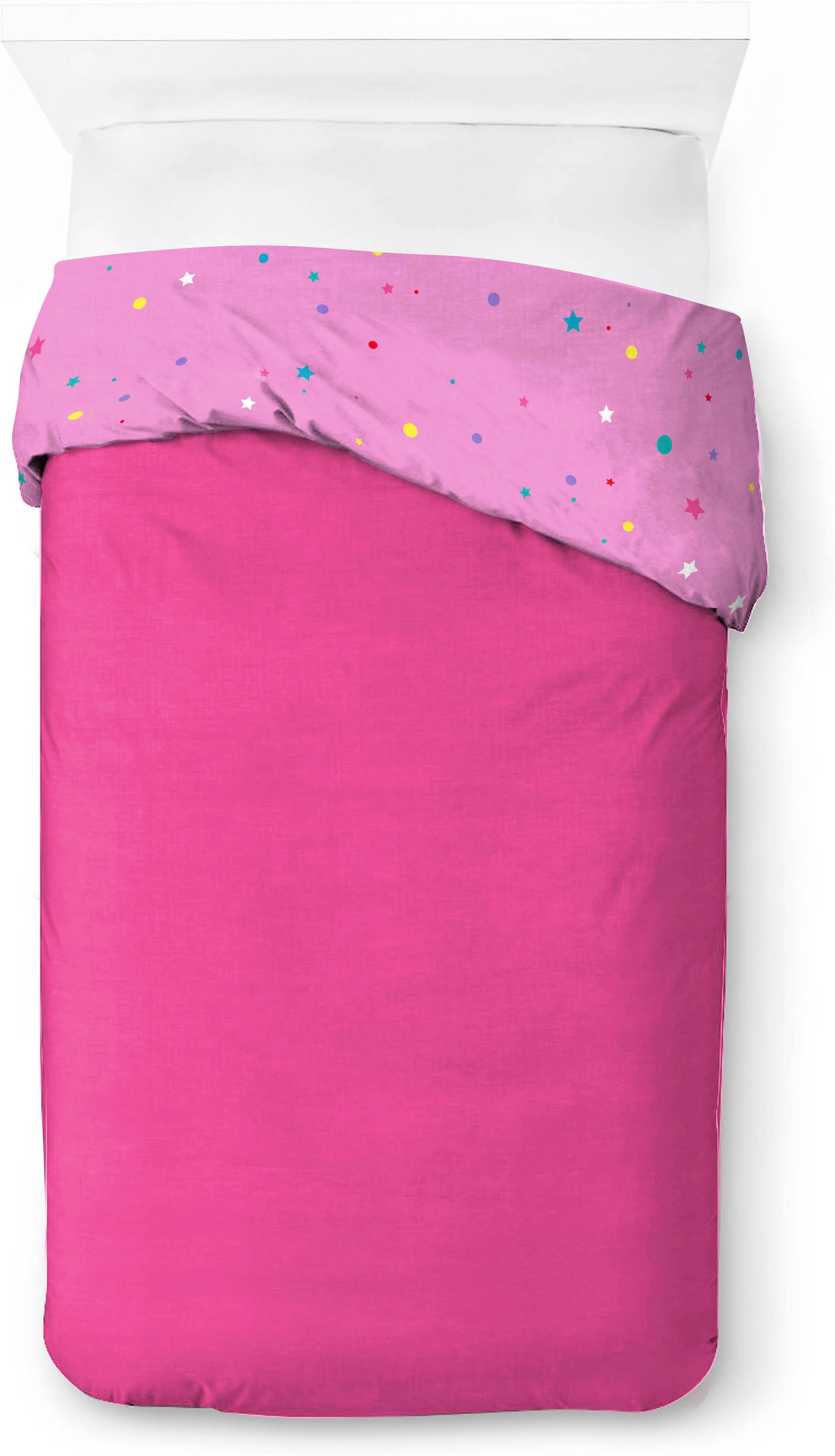 Disney Kinderbettwäsche »Minnie Mouse Rainbow« 2 100% Baumwolle