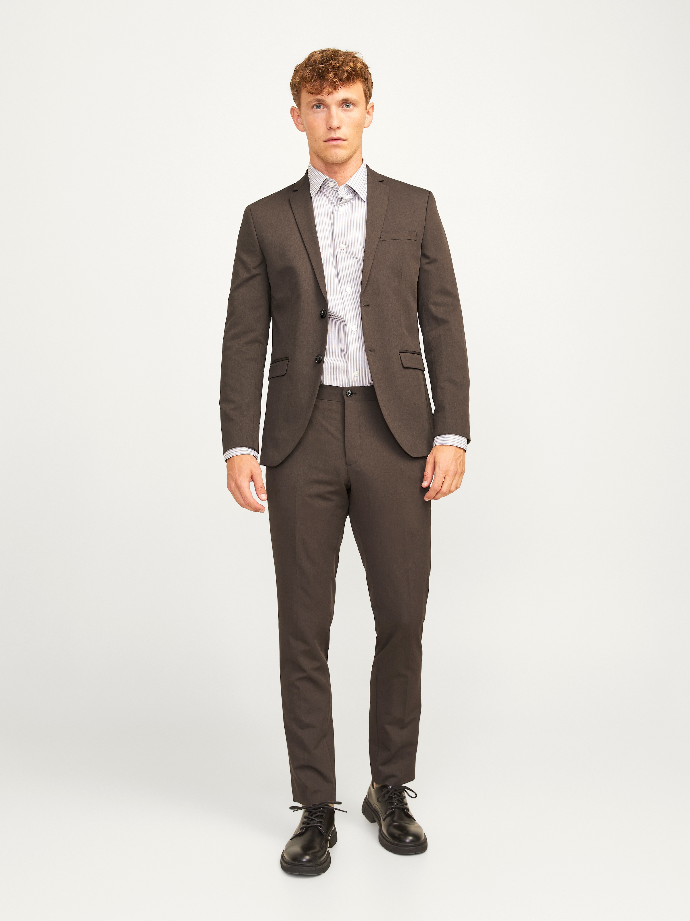 Jack & Jones Anzug »JPRFRANCO SUIT NOOS«, (2 tlg.), slim fit