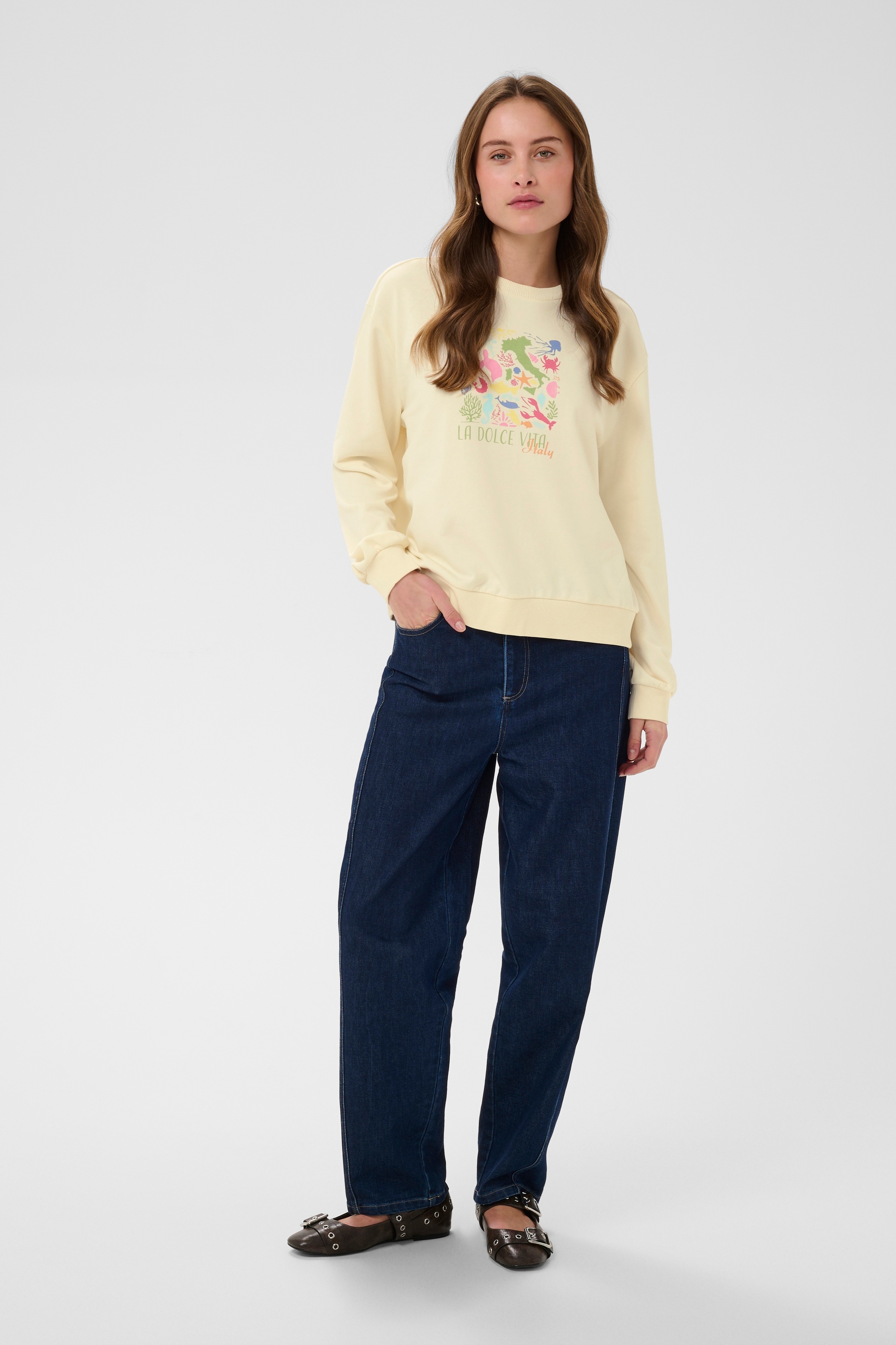 Saint Tropez Sweatjacke »Damen Trackjacket-sweat LoisaSZ«