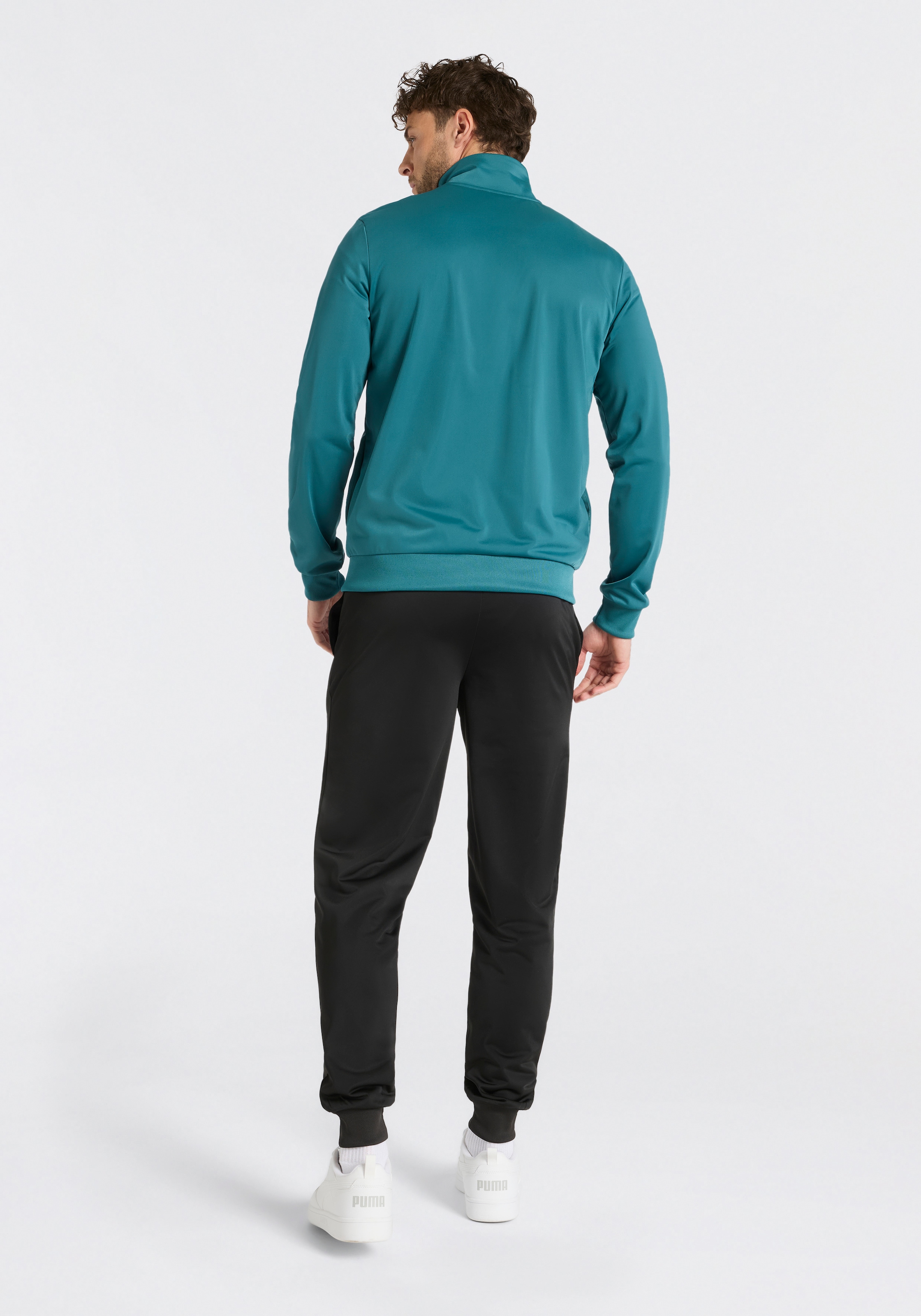 PUMA Trainingsanzug »ESS POLY SUIT« 2 tlg. Sportanzug, für entspannte Tage, für vielseitige Aktivitäten