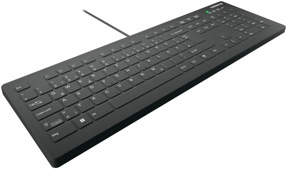 Cherry Tastatur »AK-C8112«, (Fn-Tasten-Ziffernblock-Windows-Sperrtaste)
