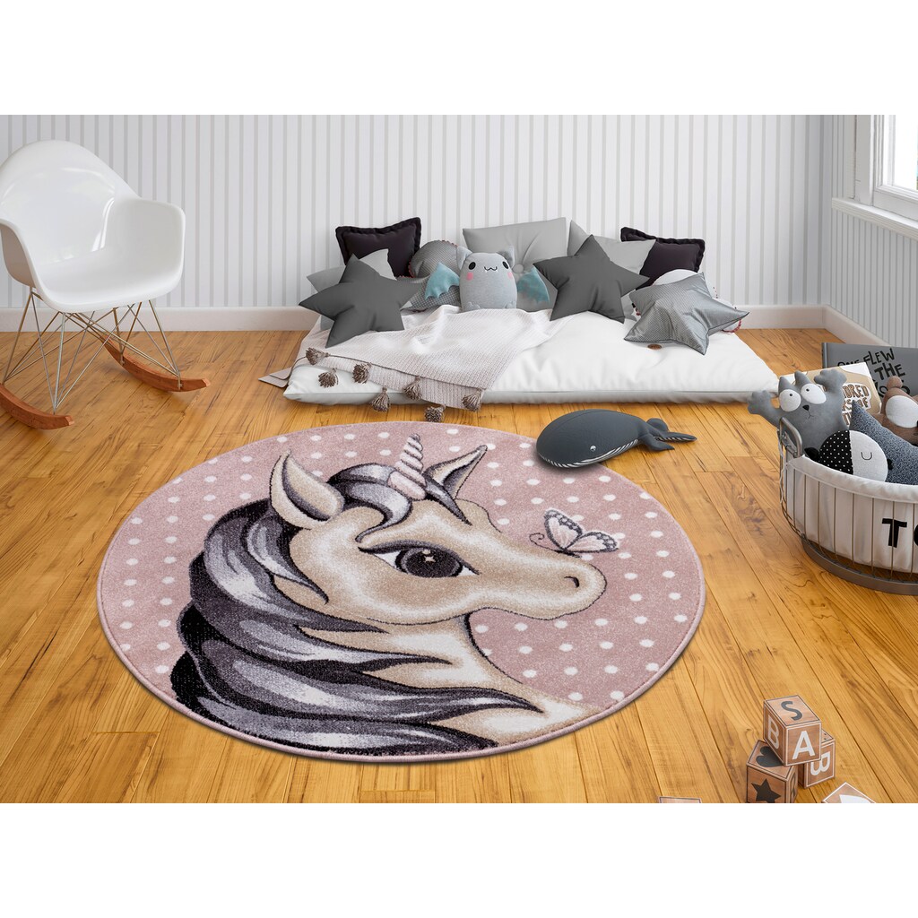 HANSE Home Teppich »Cute Unicorm«, rund