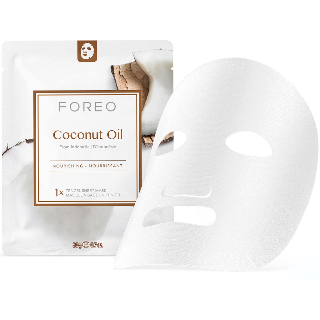 FOREO Gesichtsmaske »Farm To Face Collection Sheet Masks Coconut Oil«