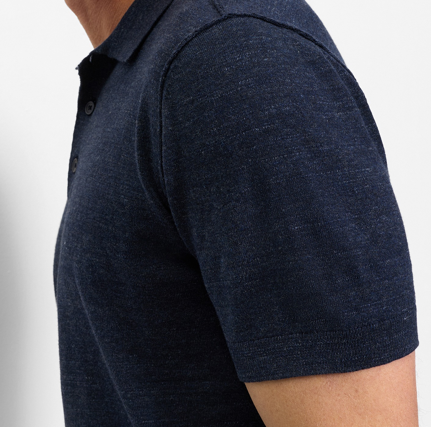 OLYMP Poloshirt »Strick Casual« mit Knopfleiste, regular fit