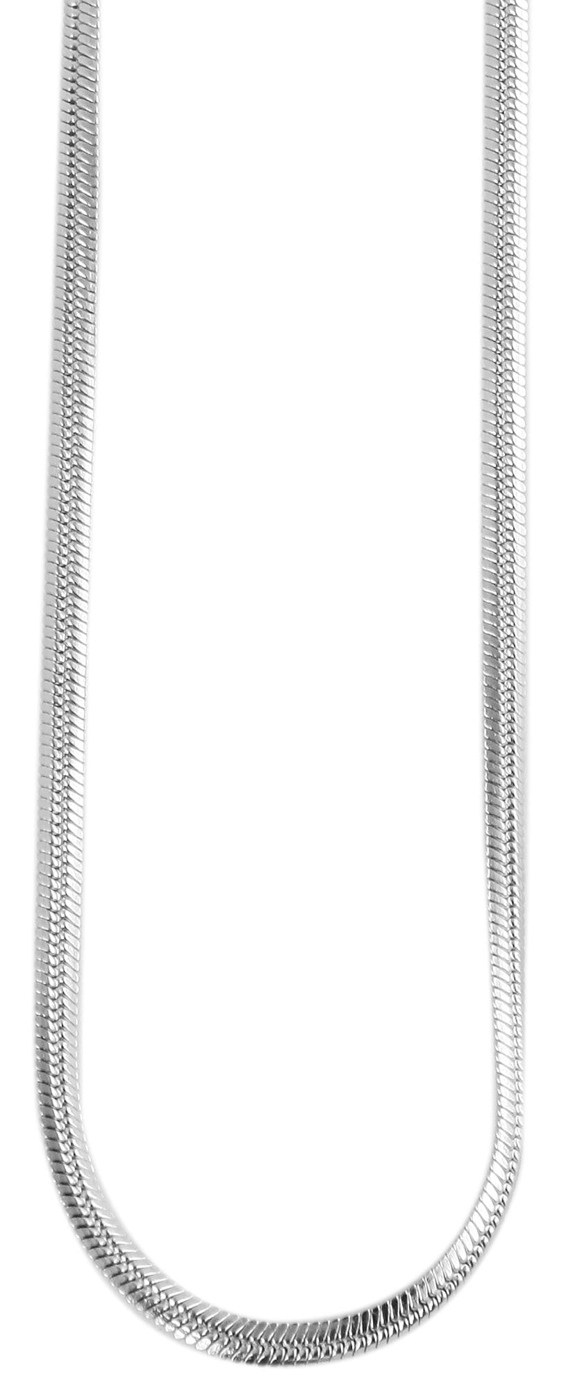 Adelia´s Schlangenkette »Damen Halskette ¿ Schlangenkette aus Edelstahl«