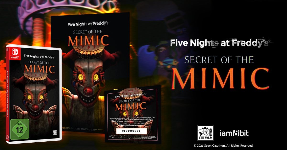 iam8bit Spielesoftware »Five Nights at Freddys: Secret of the Mimic« Nintendo Switch