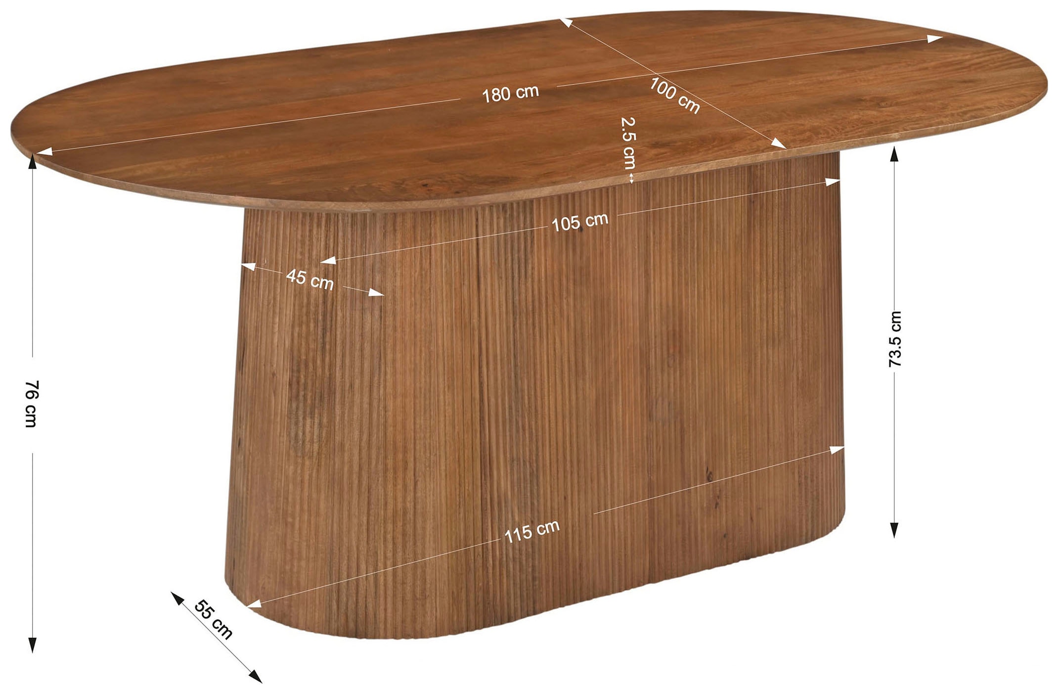 SIT Esstisch »MANGO NATURAL«