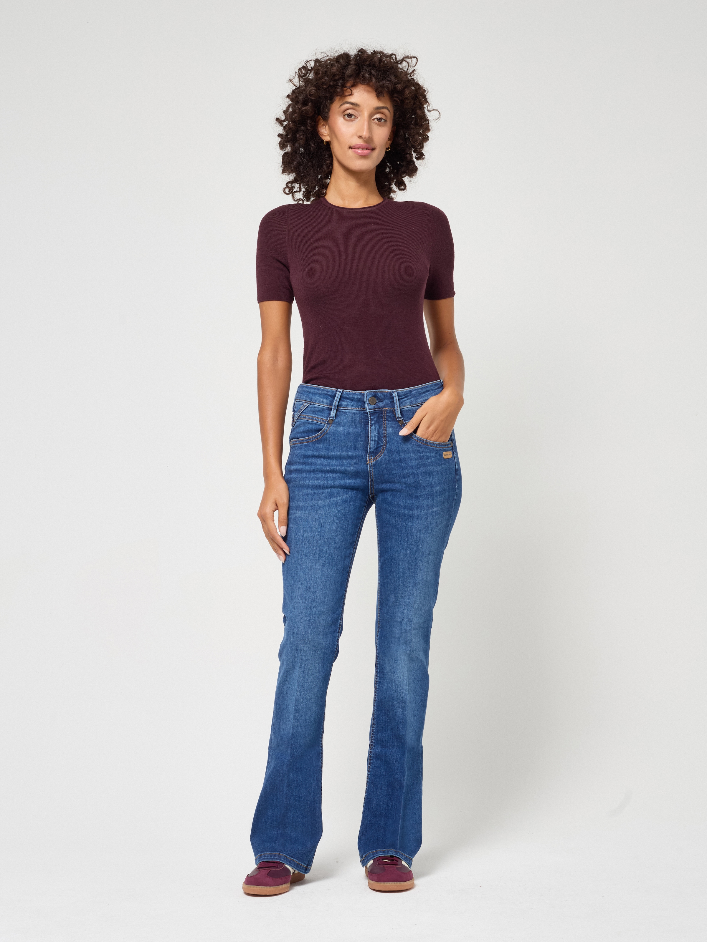 GANG Bootcut-Jeans »94MEDINA BOOTCUT«