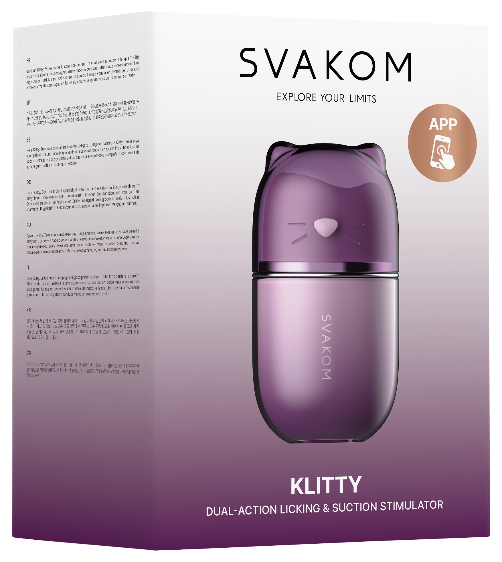 You2Toys Vibrator »Auflegevibrator Klitty«