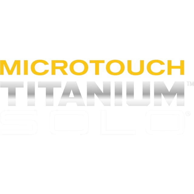 MediaShop Multifunktionstrimmer »MicroTouch Titanium Solo«, 3 Aufsätze,  Trimmen, stylen & rasieren wie ein Champion jetzt bestellen bei OTTO