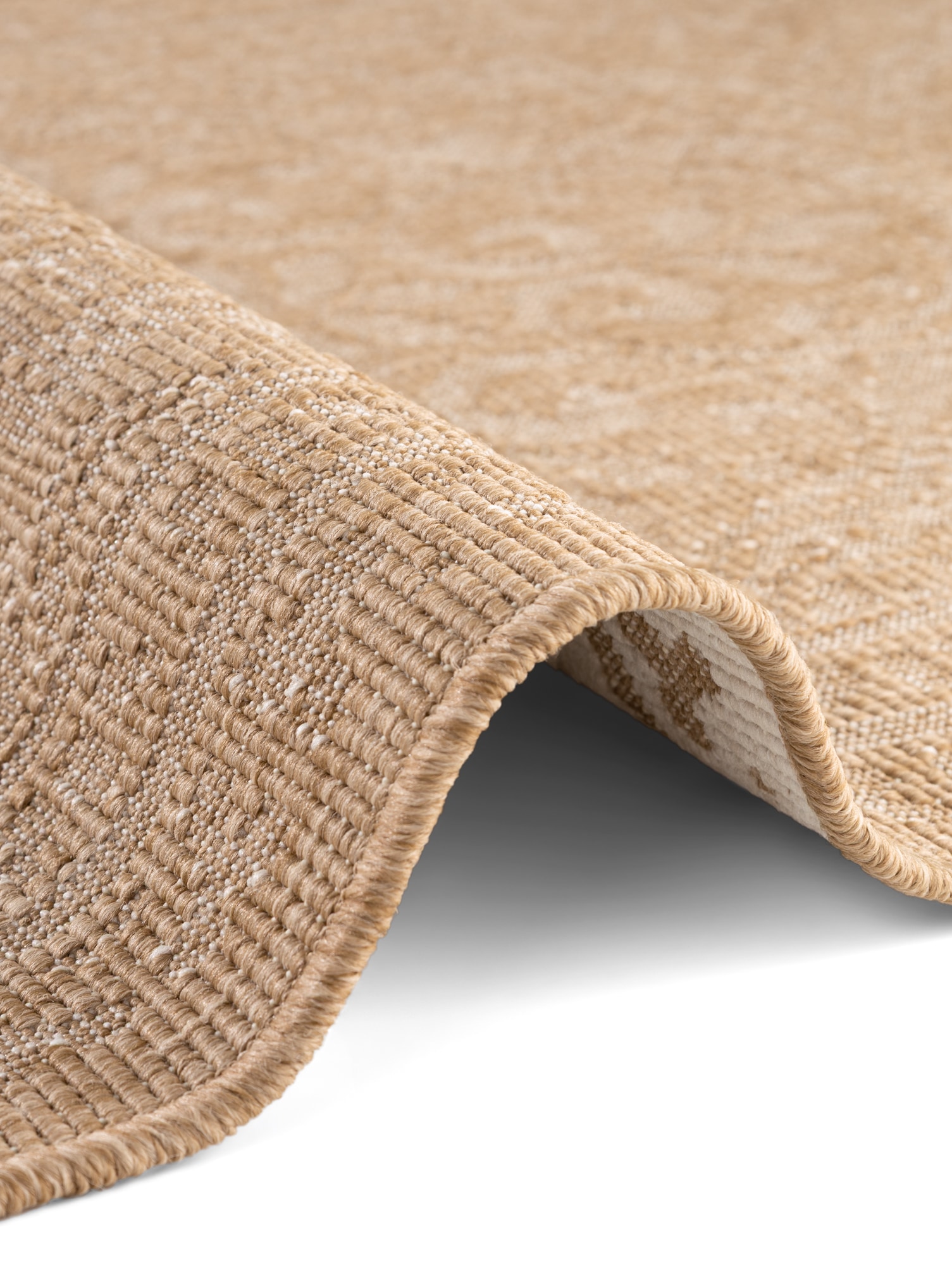 NORTHRUGS Outdoorteppich »Rosel Wendeteppich«, rechteckig, 5 mm Höhe, In und Outdoor, Flachgewebe, wetterfest, pflegeleicht, robust
